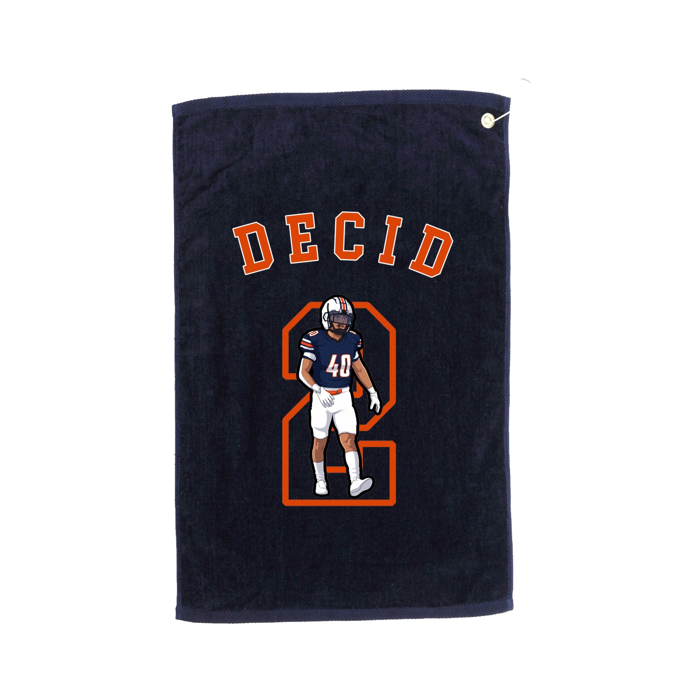 Golf Towel — Shirsey Arch in Navy