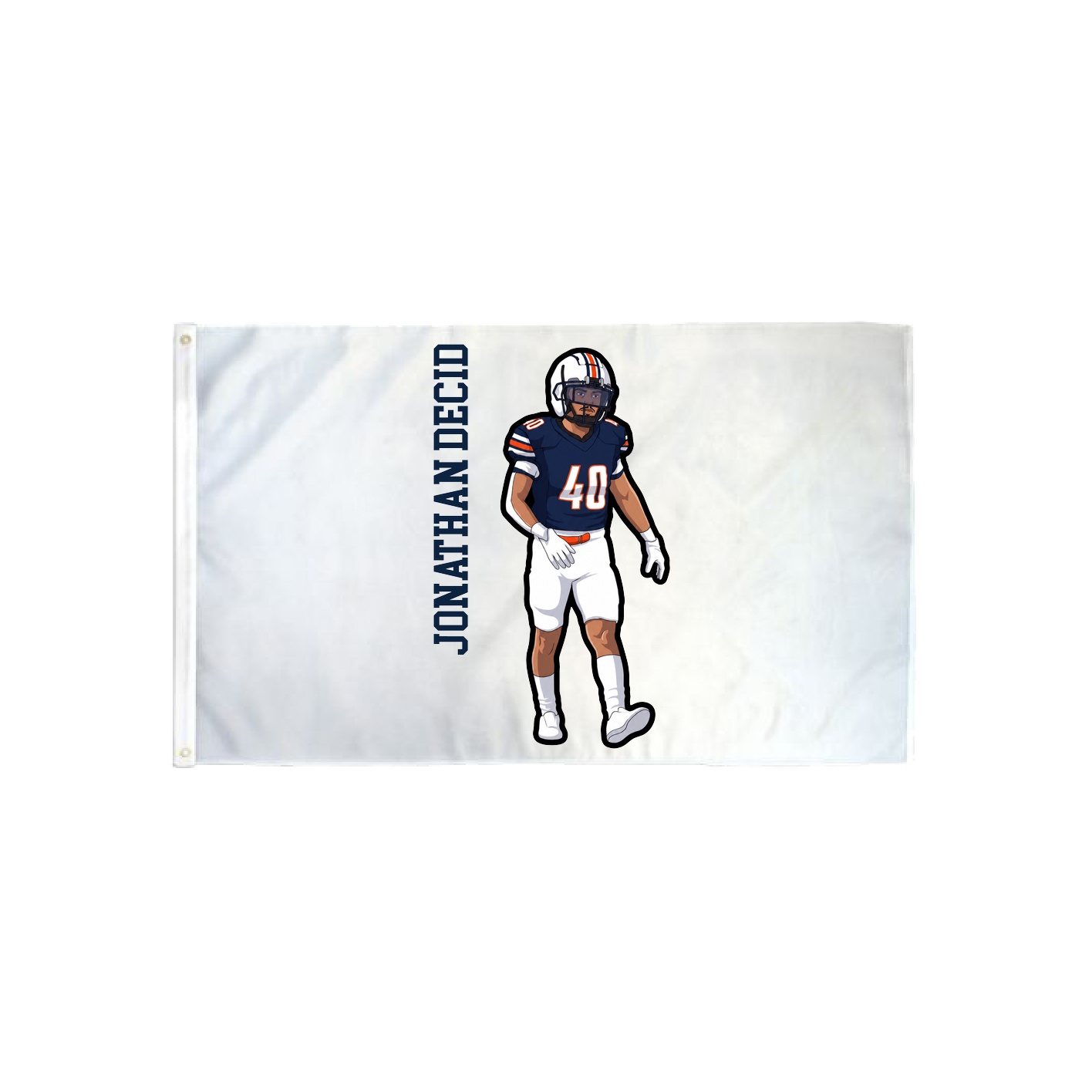 3x5 Flag — Name Vertical in Classic