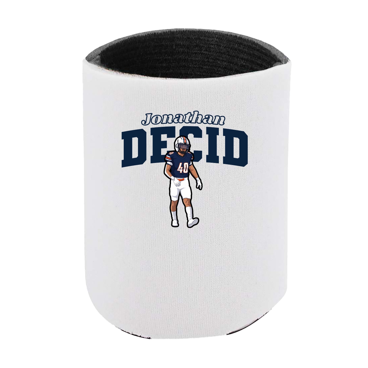 Can Holder — Name Arch in White