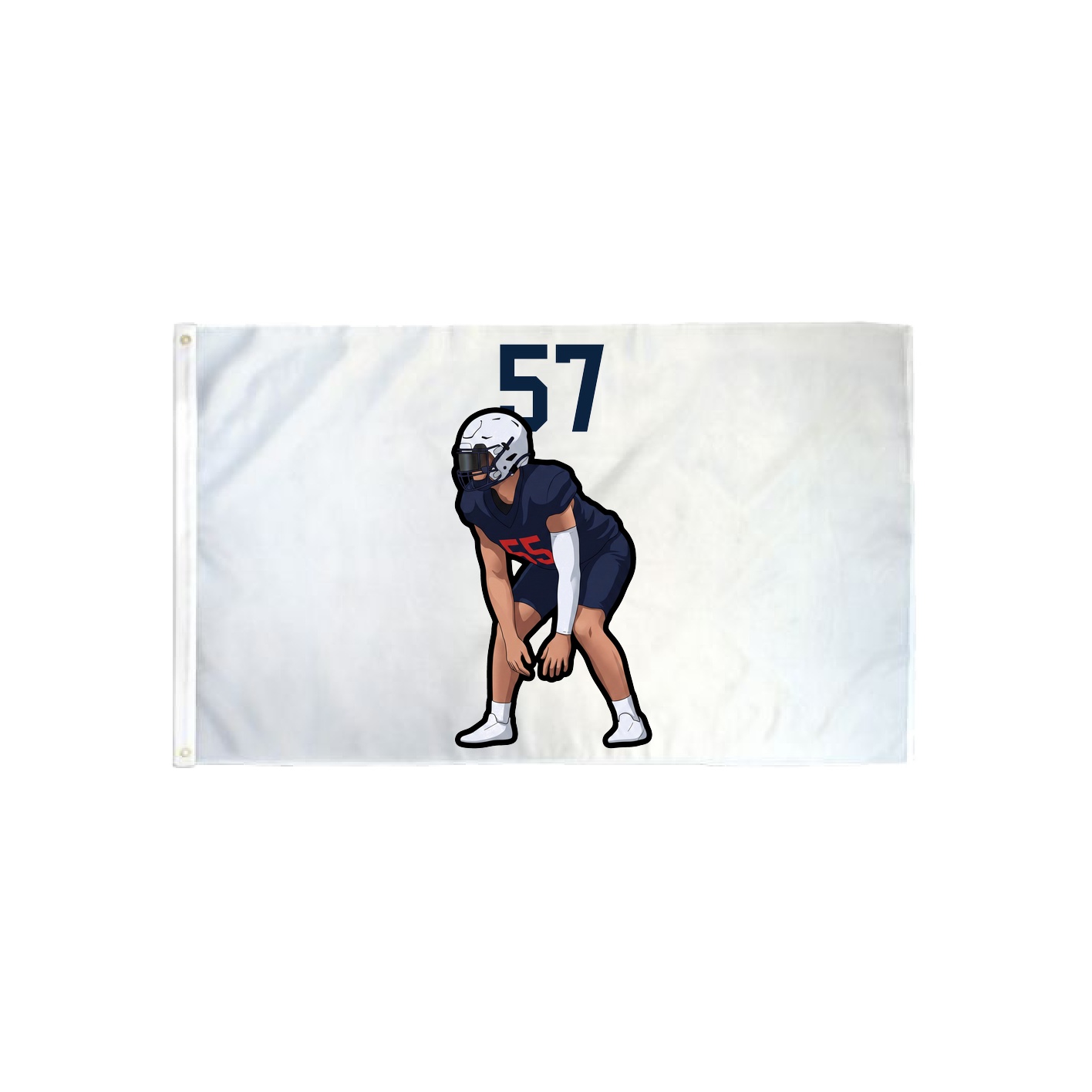 3x5 Flag — Number Top in Classic
