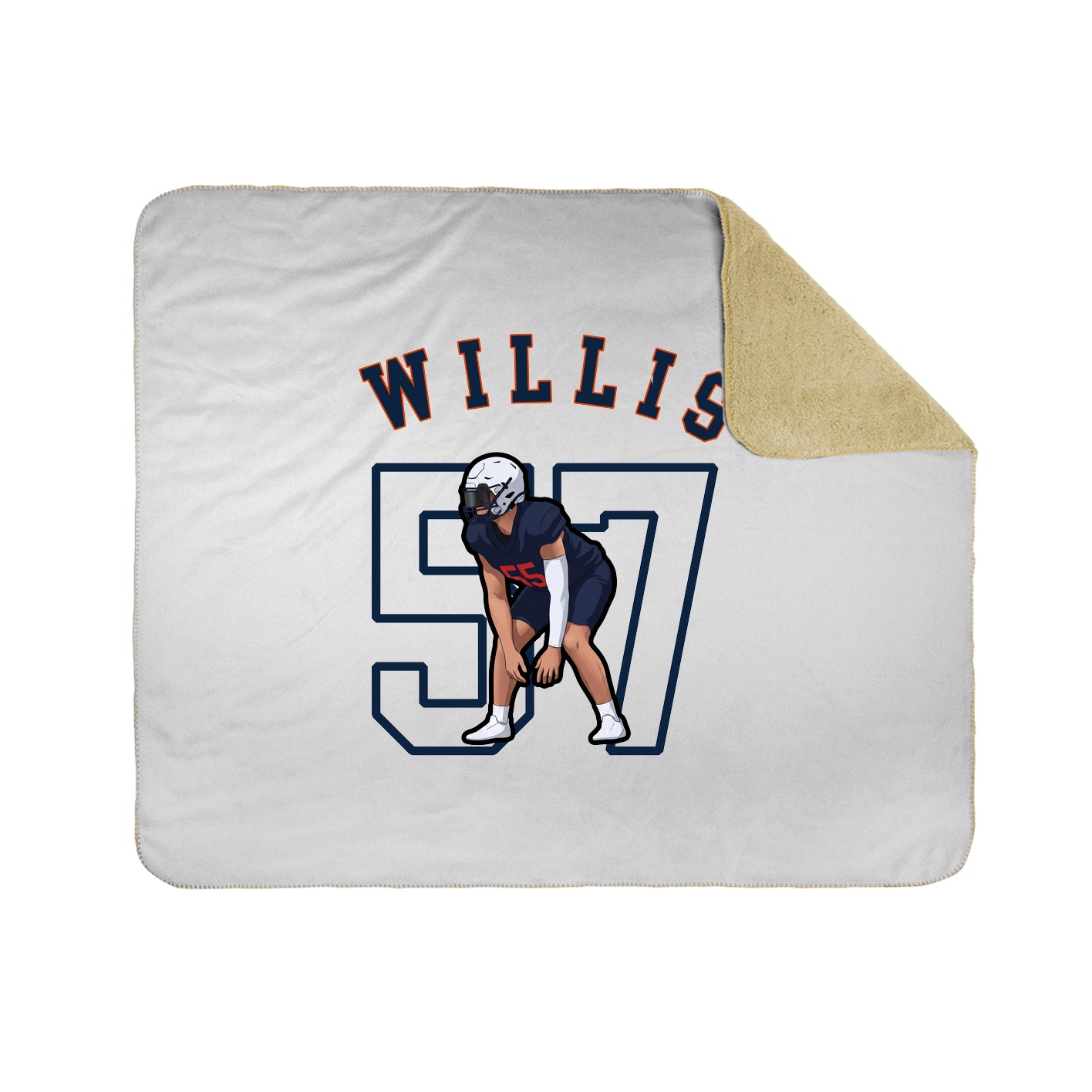 Throw Blanket — Shirsey Arch in White