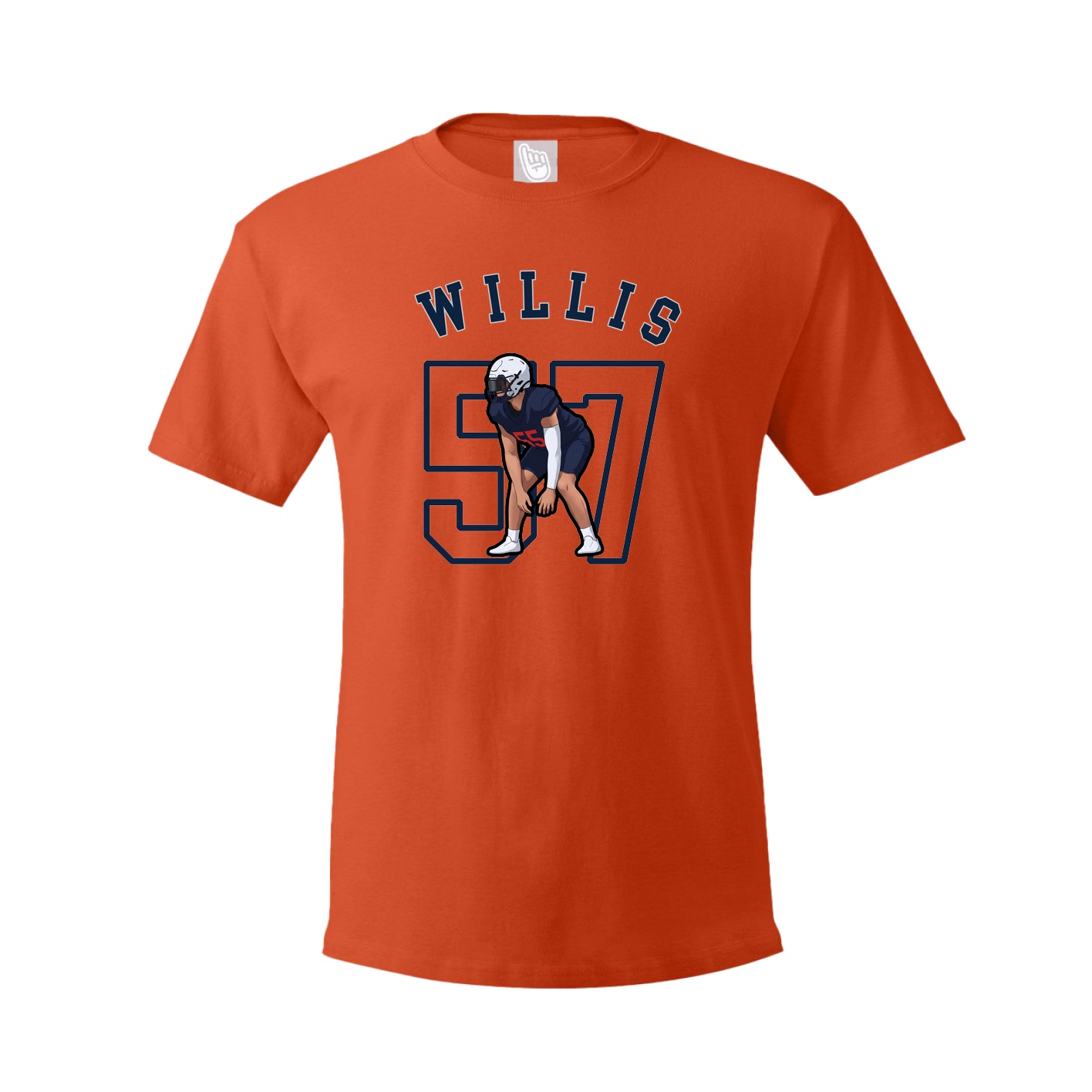Tee — Shirsey Arch in Orange