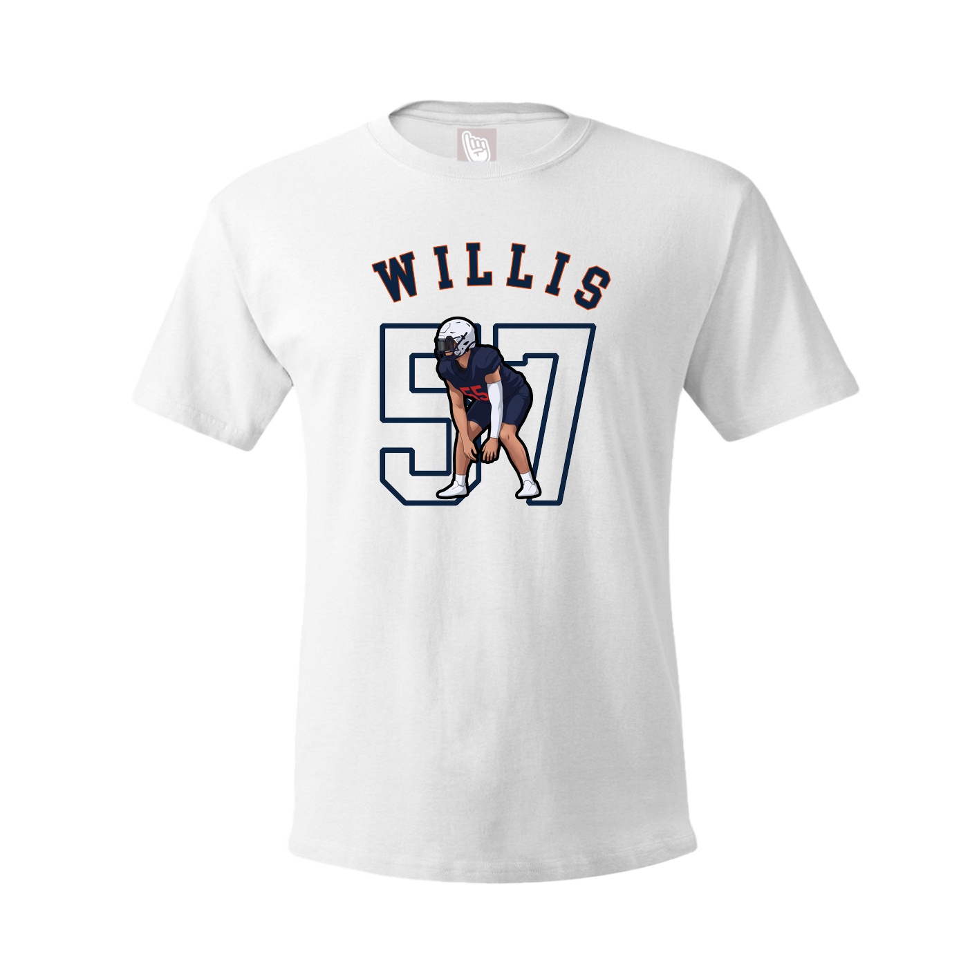Youth Tee — Shirsey Arch in White