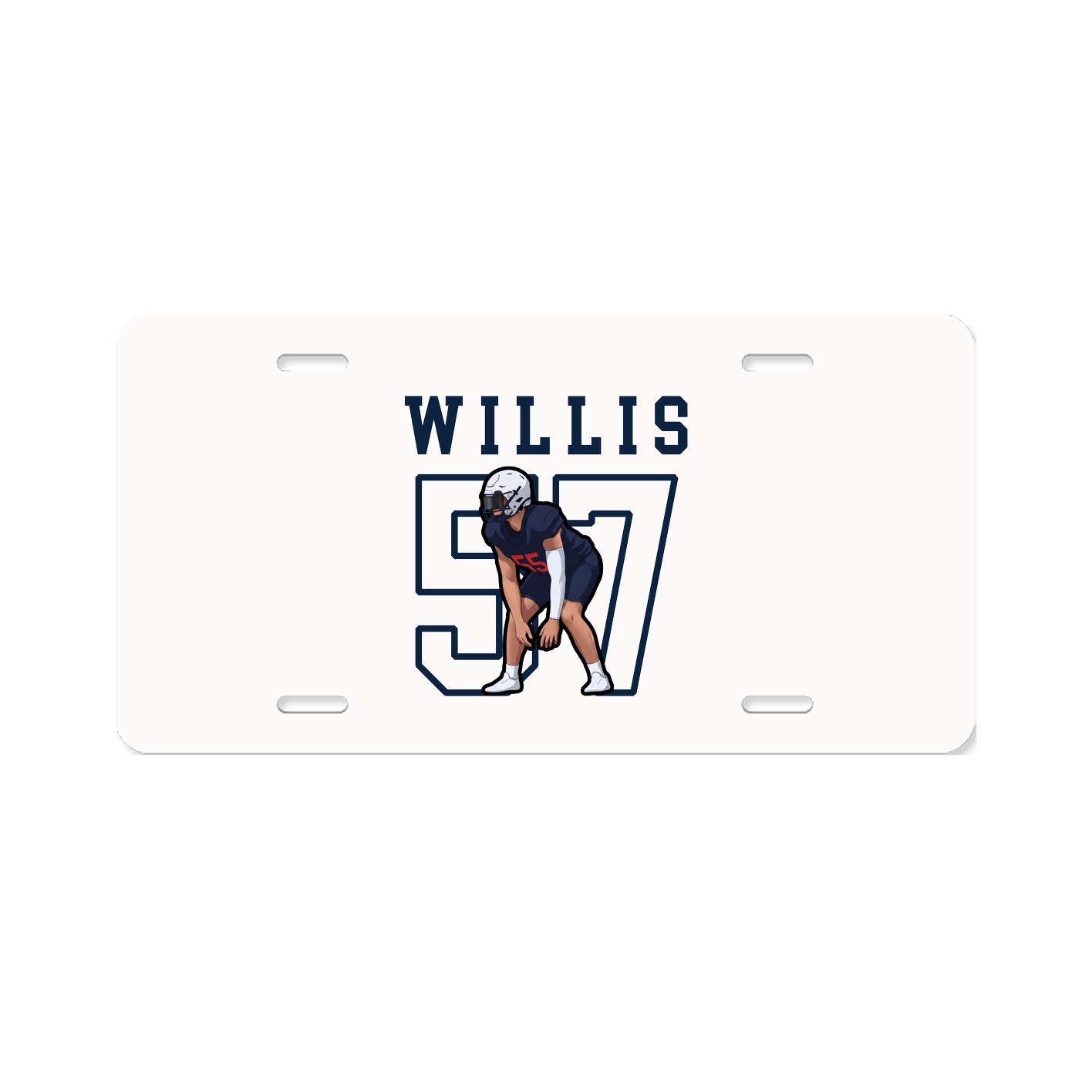 License Plate — Shirsey in Classic