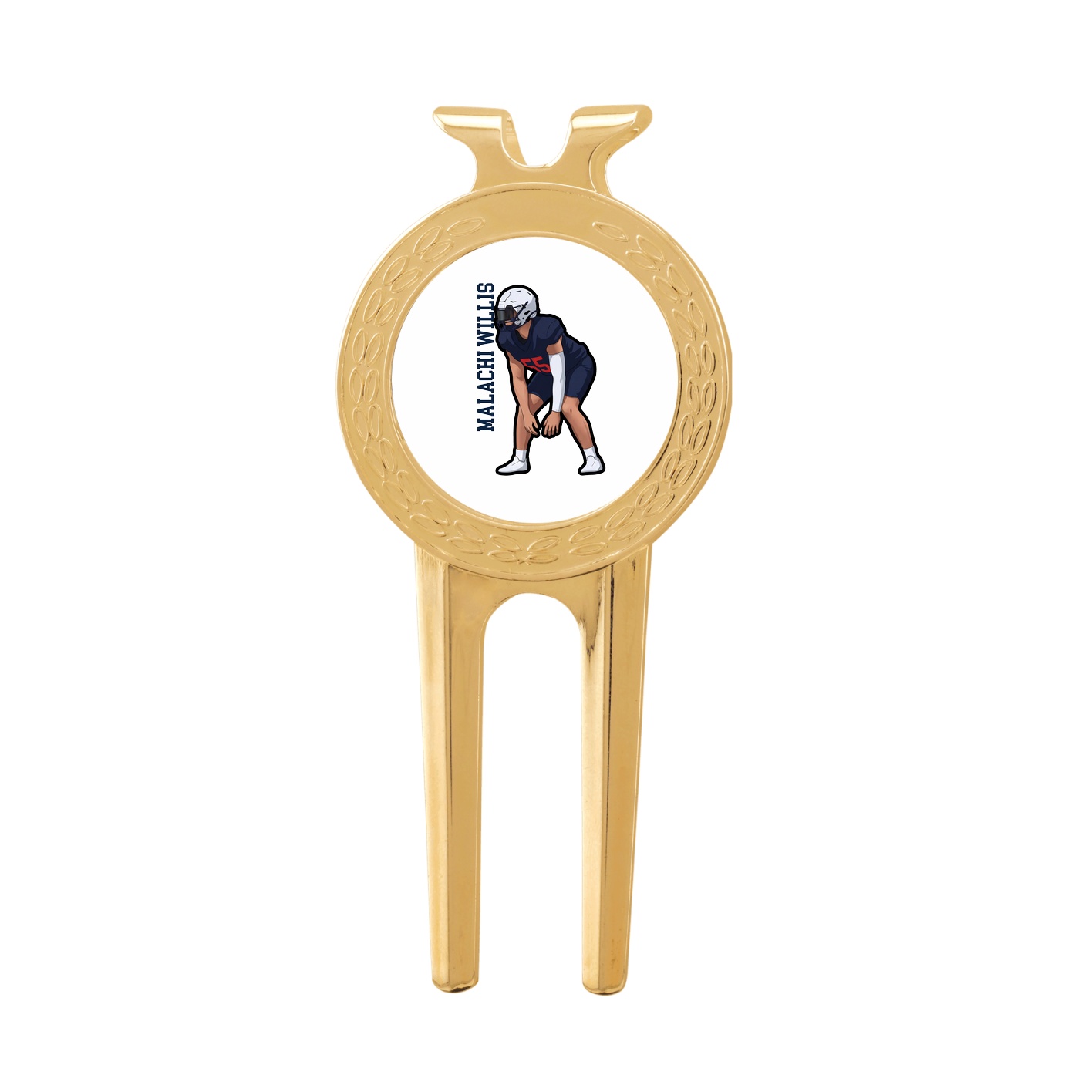 Divot Tool with Ball Marker — Name Vertical in Classic