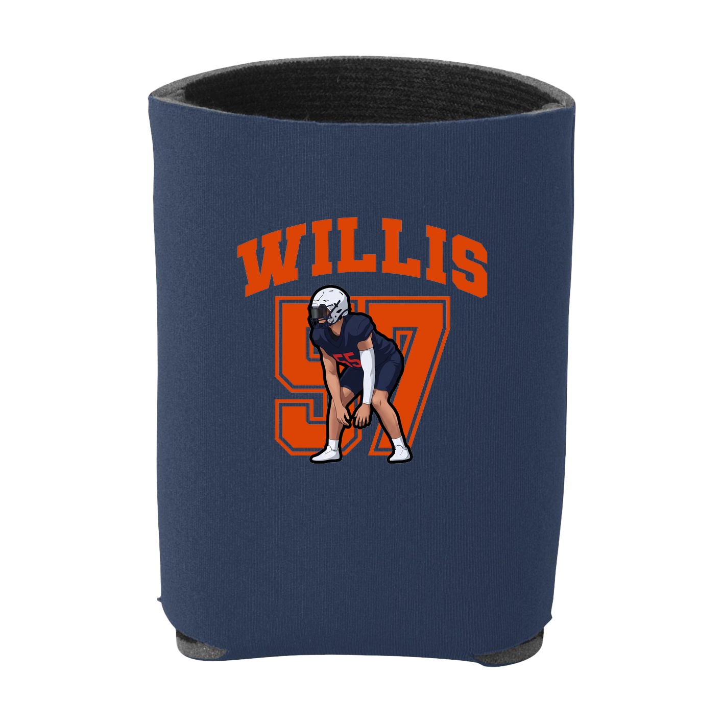 Can Holder — Number in Navy