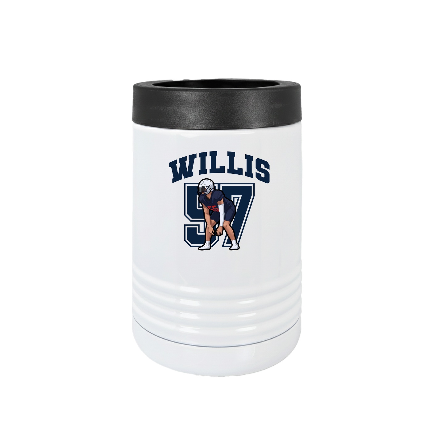 Beverage Holder — Number in White