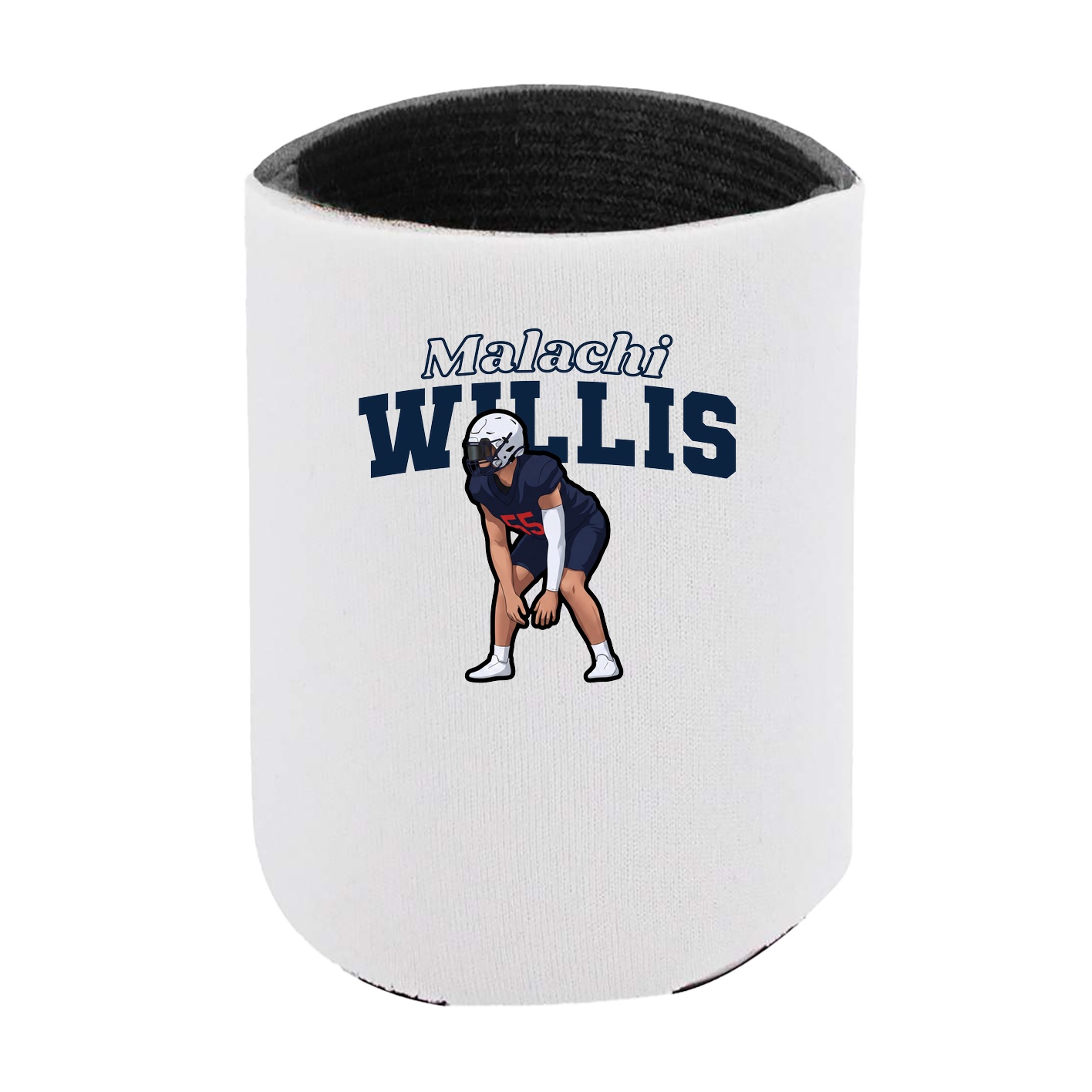 Can Holder — Name Arch in White