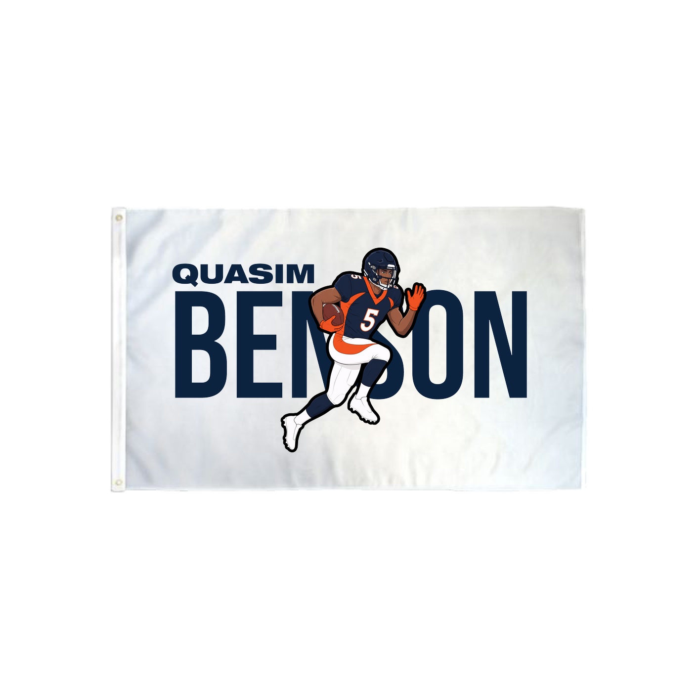 3x5 Flag — Player Name in Classic