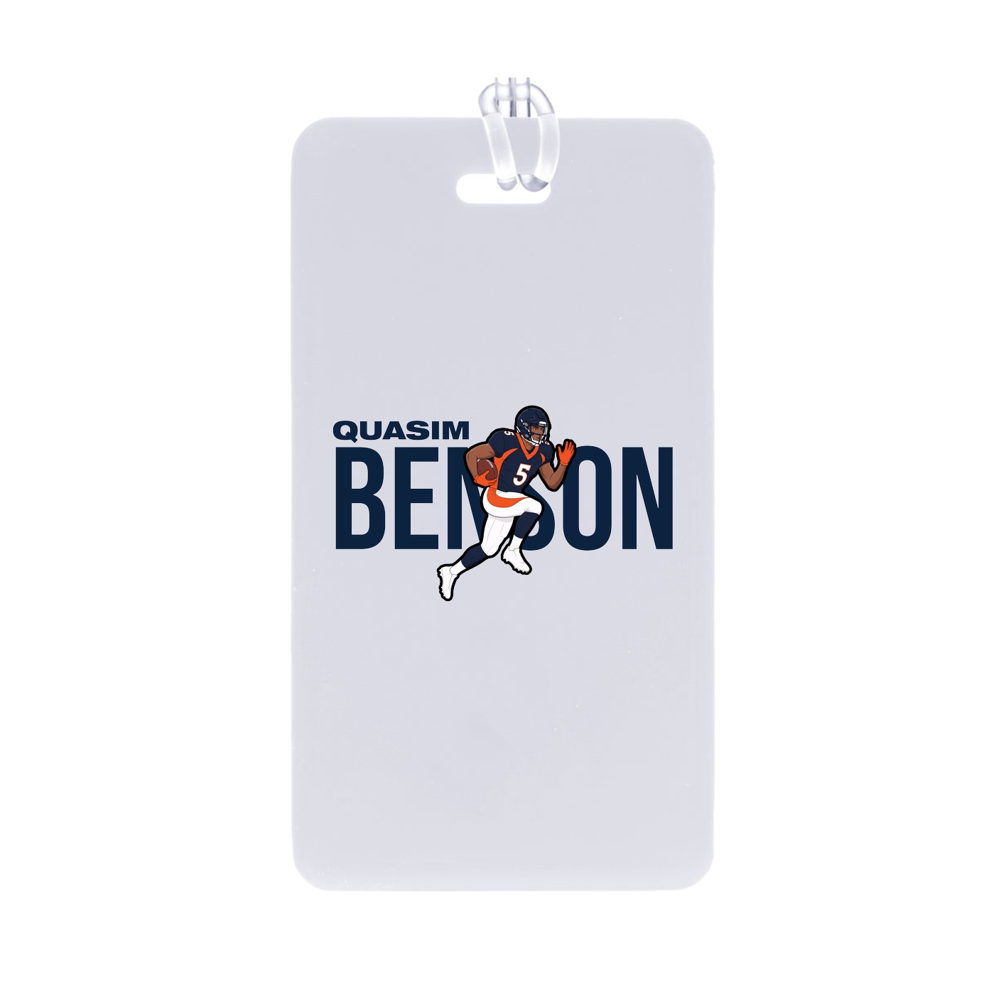 Bag Tag — Player Name in Classic