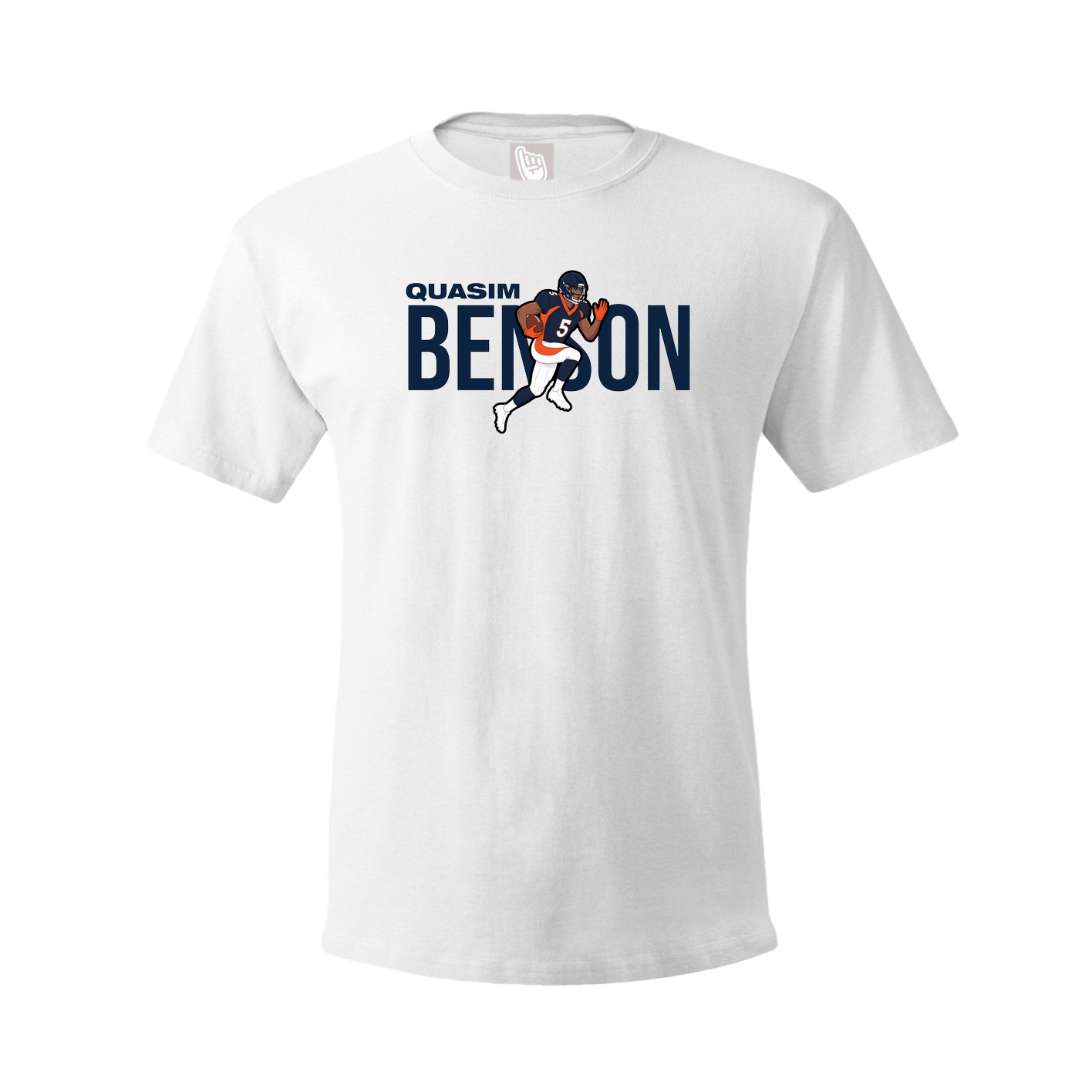 Youth Tee — Player Name in White