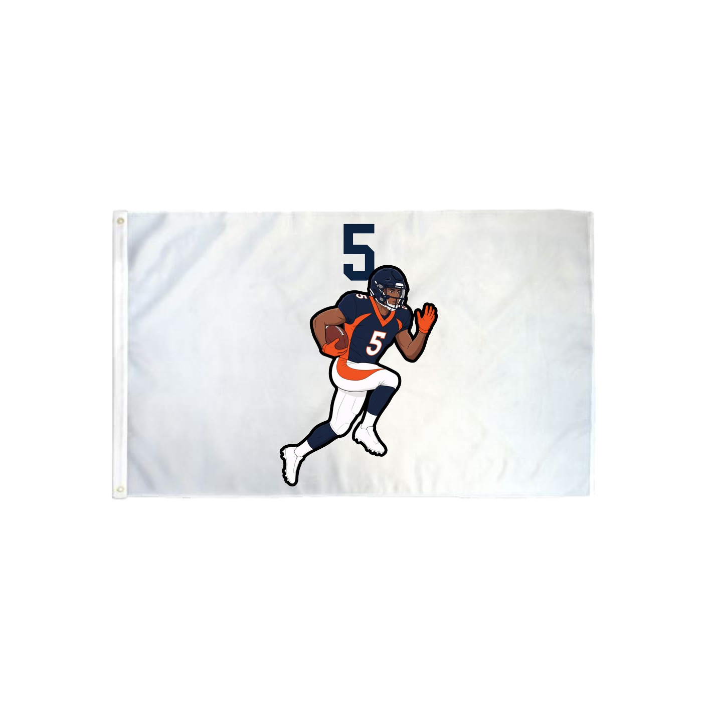 3x5 Flag — Number Top in Classic