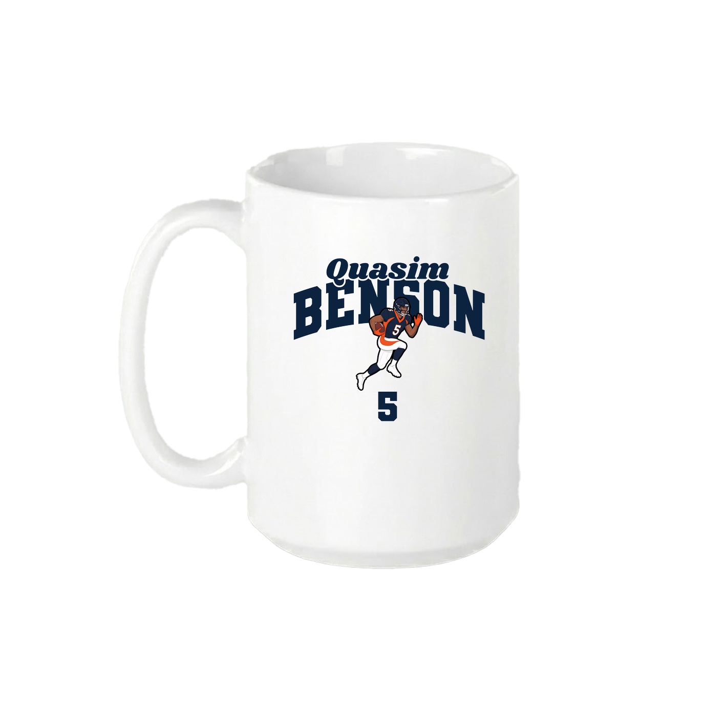 15oz Coffee Mug — Signature Arch in White