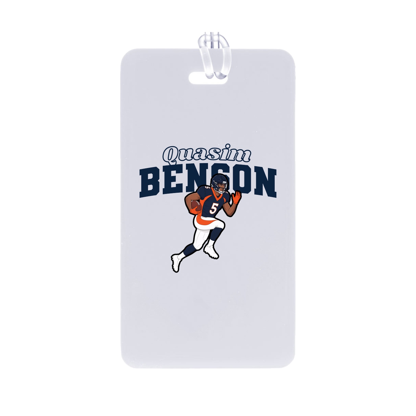 Bag Tag — Name Arch in Classic