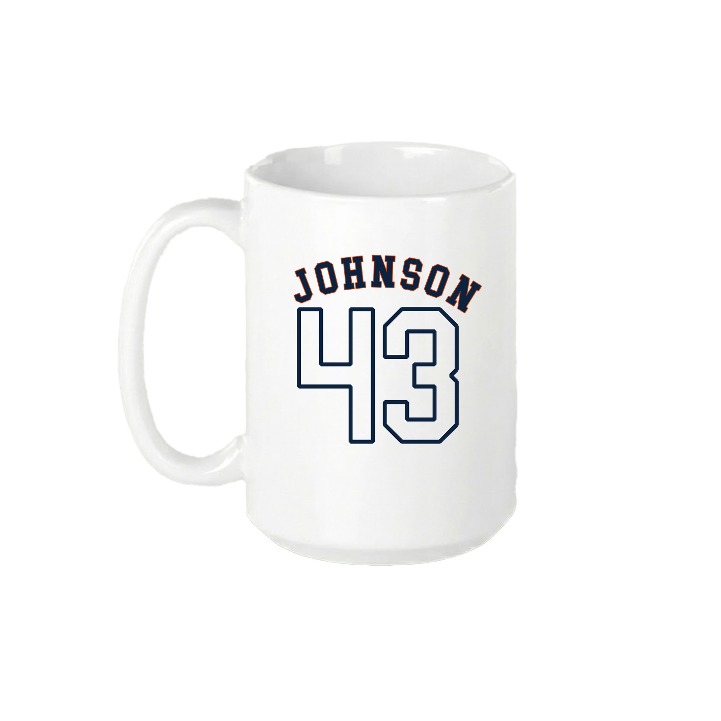 15oz Coffee Mug — Shirsey Arch in White