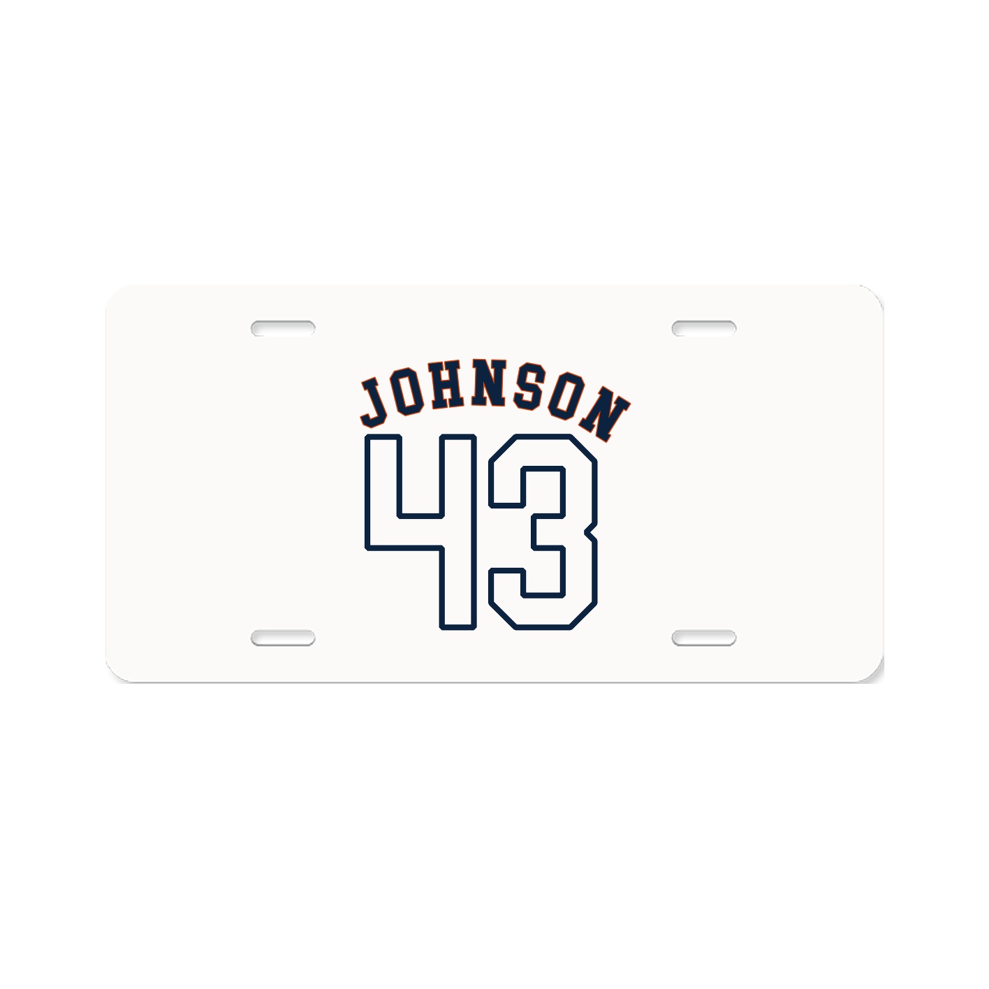 License Plate — Shirsey Arch in Classic