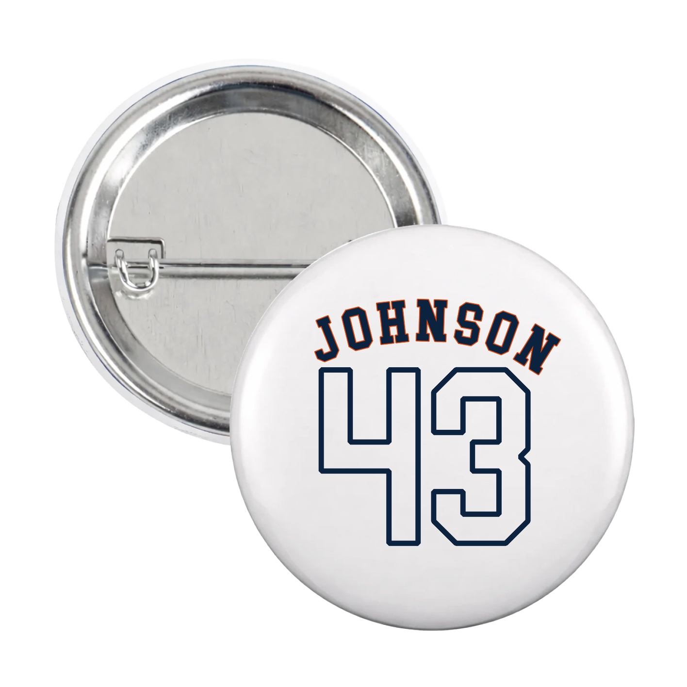 Game Day Button — Shirsey Arch in White