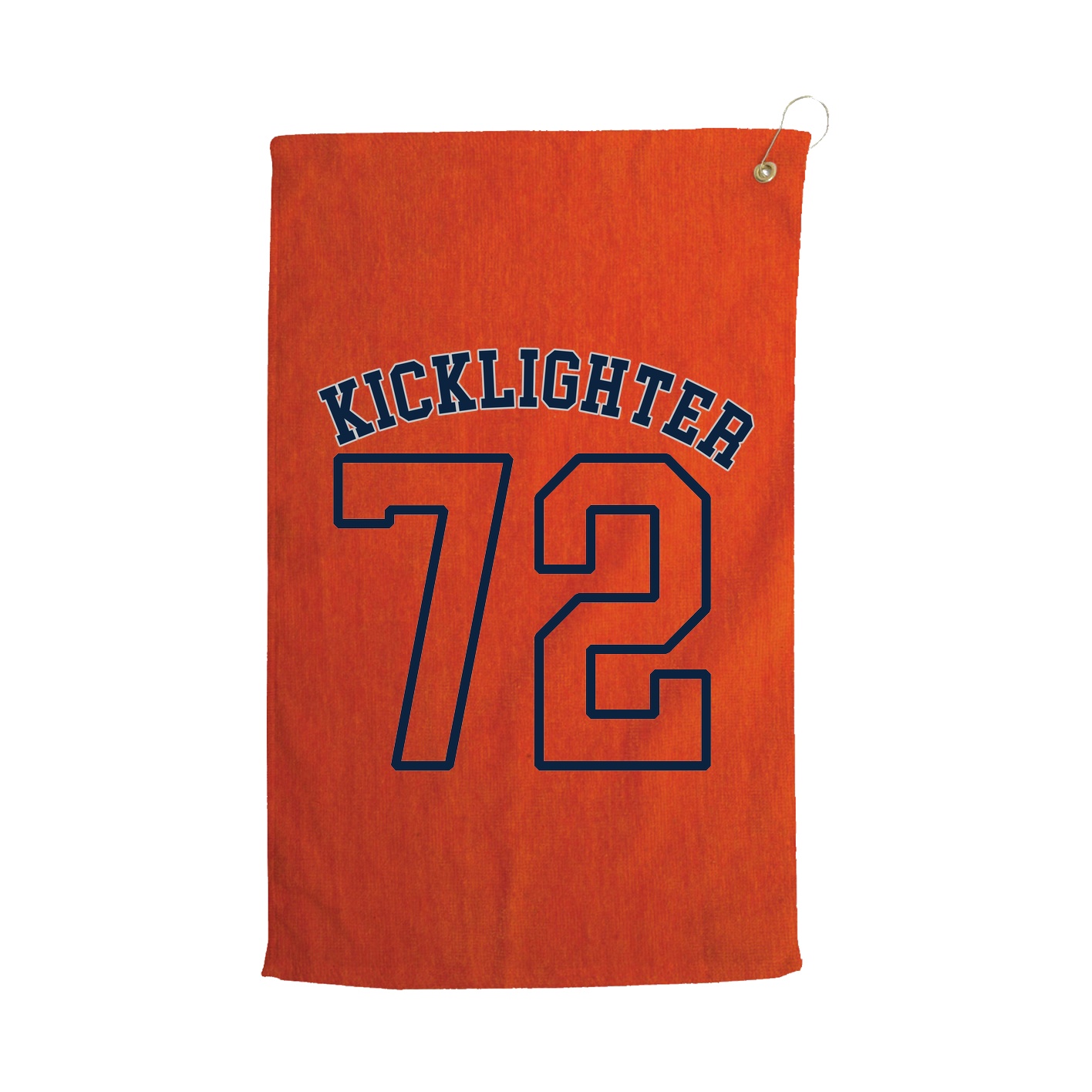 Golf Towel — Shirsey Arch in Orange