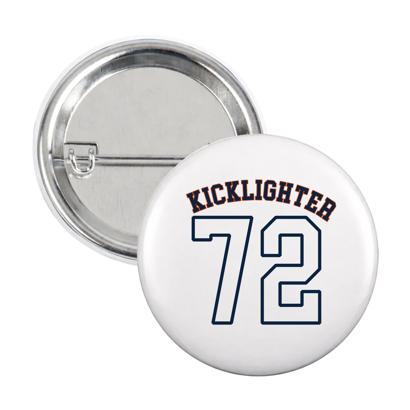 Game Day Button — Shirsey Arch in White