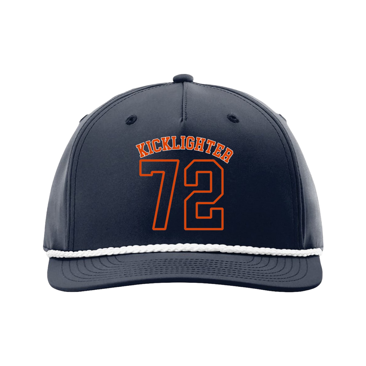 Five-Panel Classic Rope Cap — Shirsey Arch in Navy