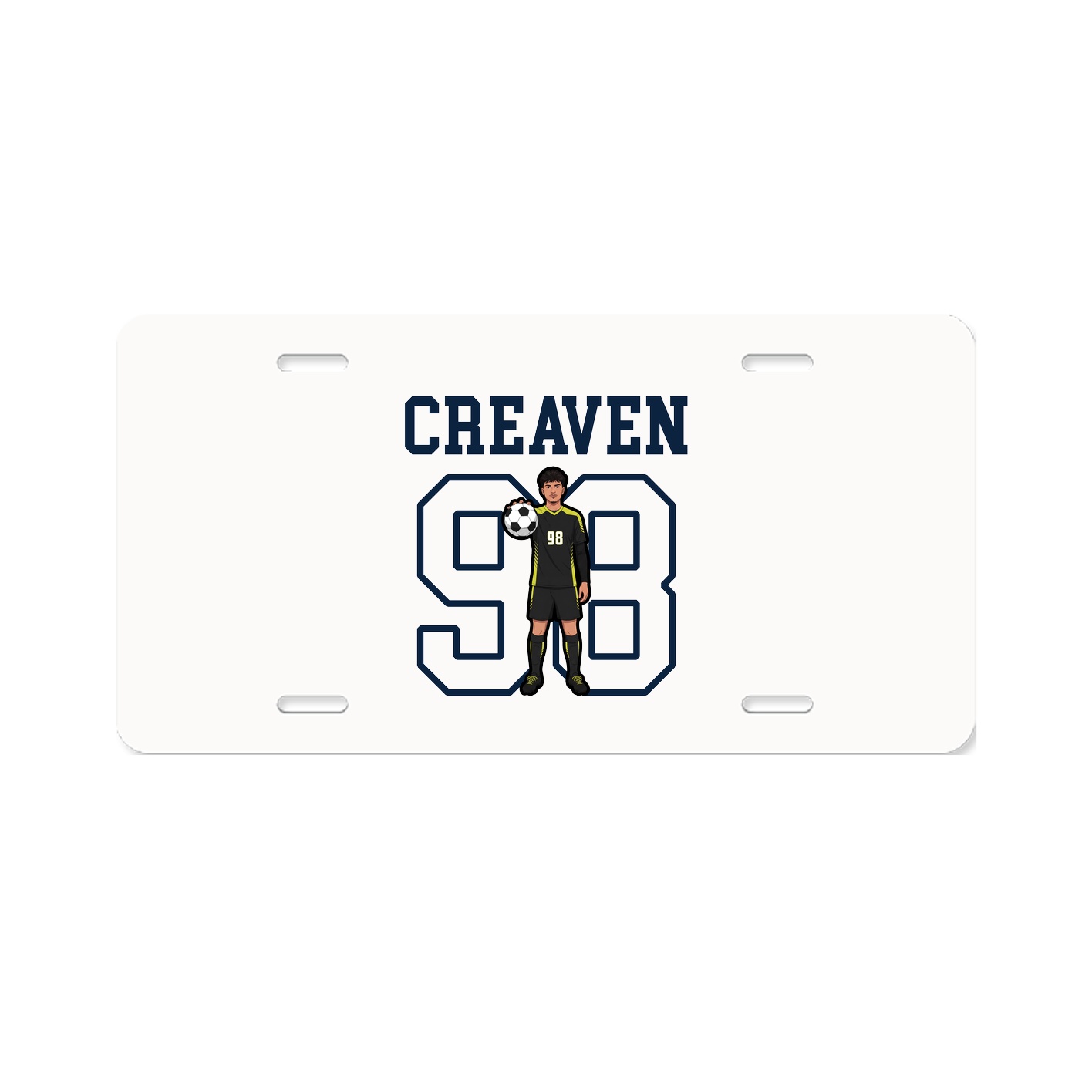 License Plate — Shirsey in Classic