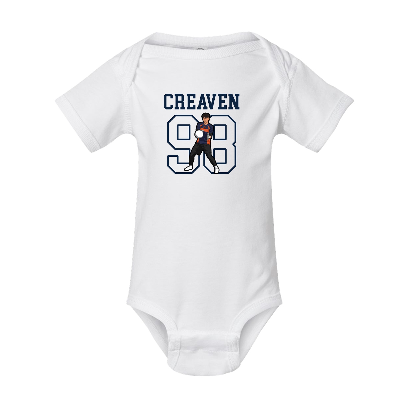 Baby Onesie — Shirsey in White