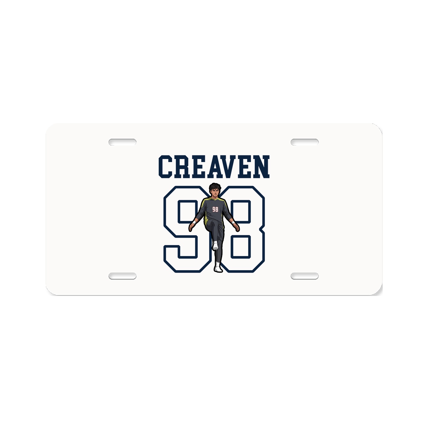 License Plate — Shirsey in Classic