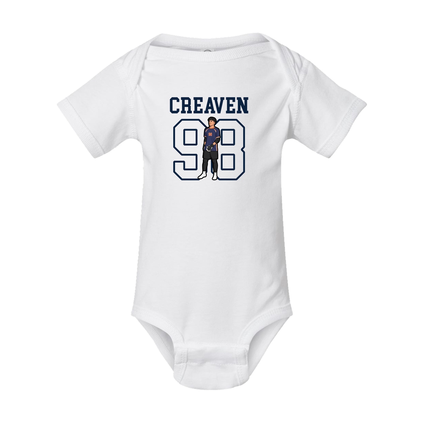 Baby Onesie — Shirsey in White