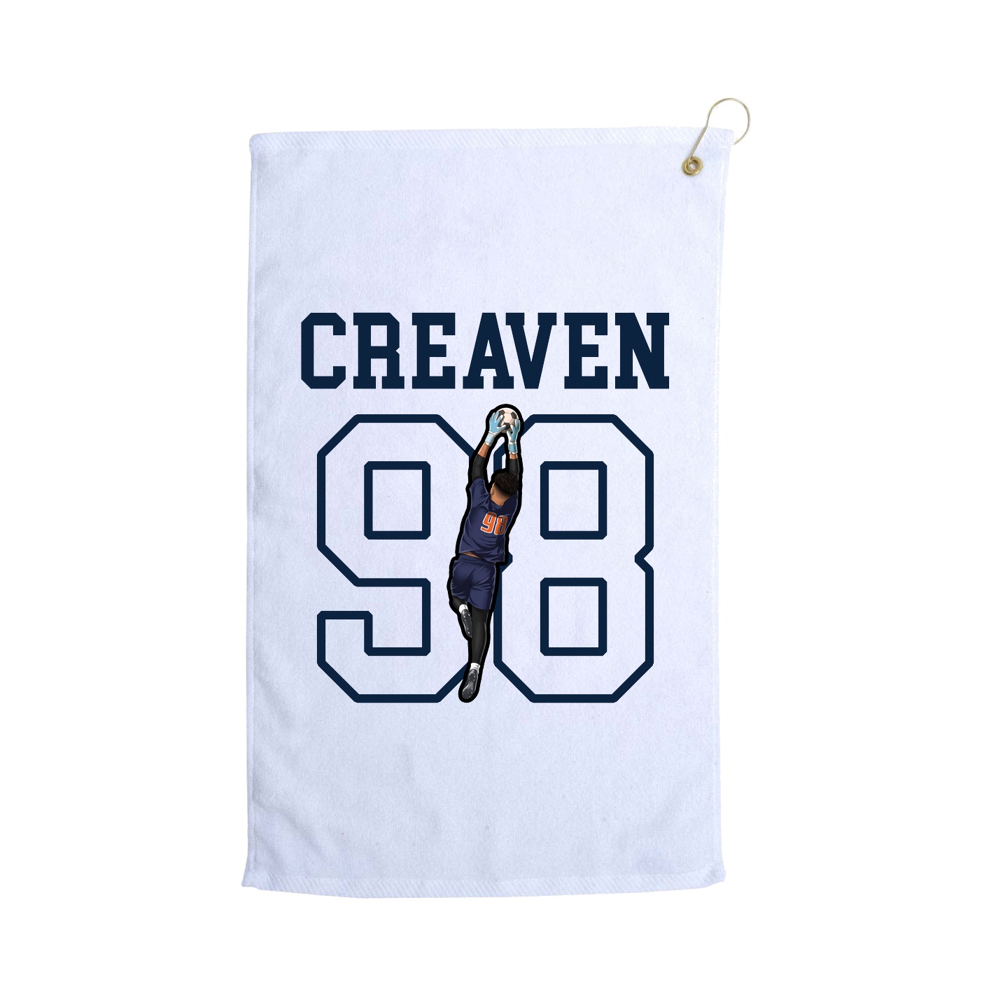 Golf Towel — Shirsey in White