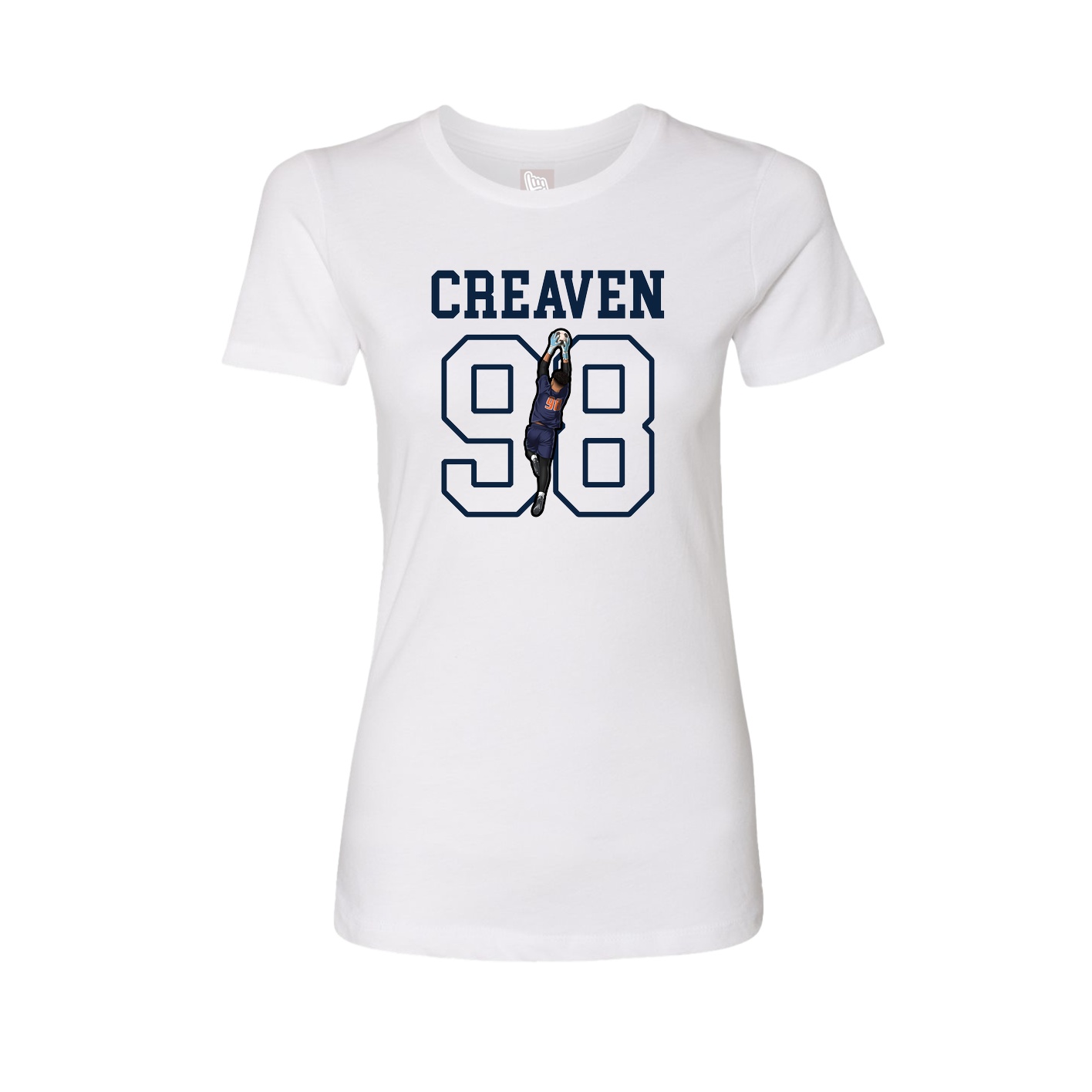 Fitted Women's Tee — Shirsey in White