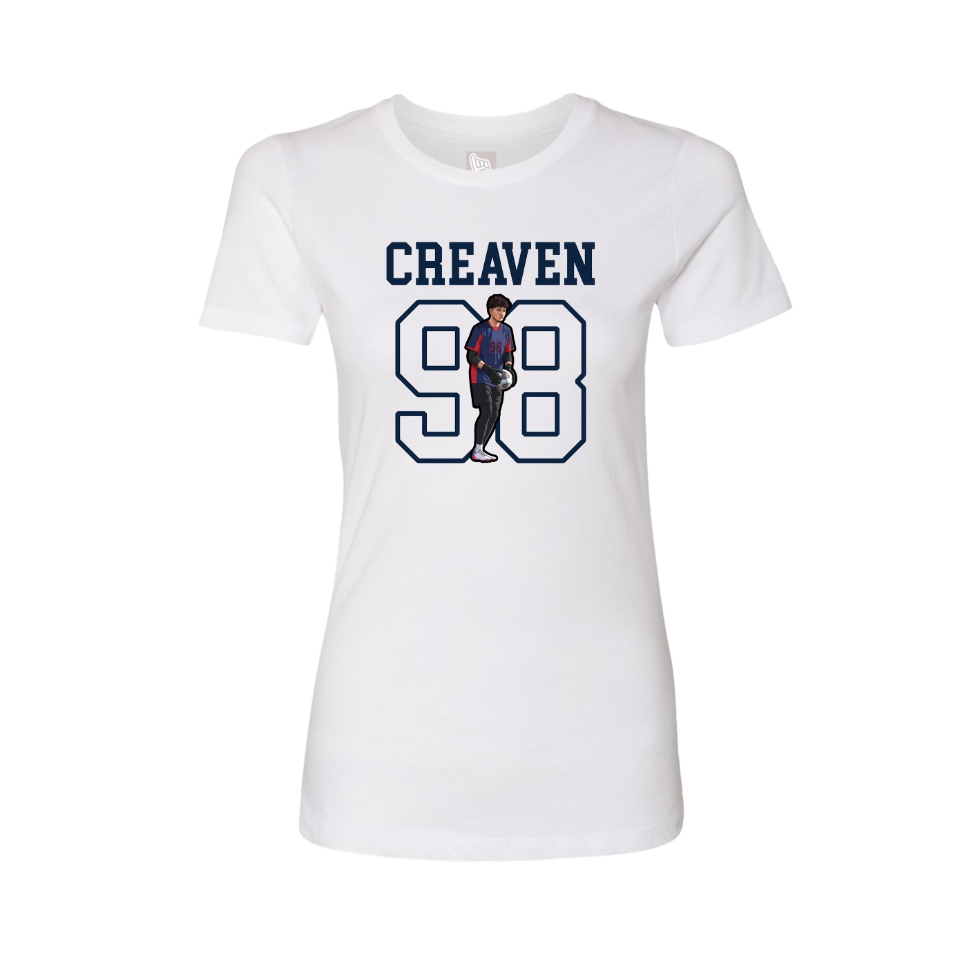 Fitted Women's Tee — Shirsey in White