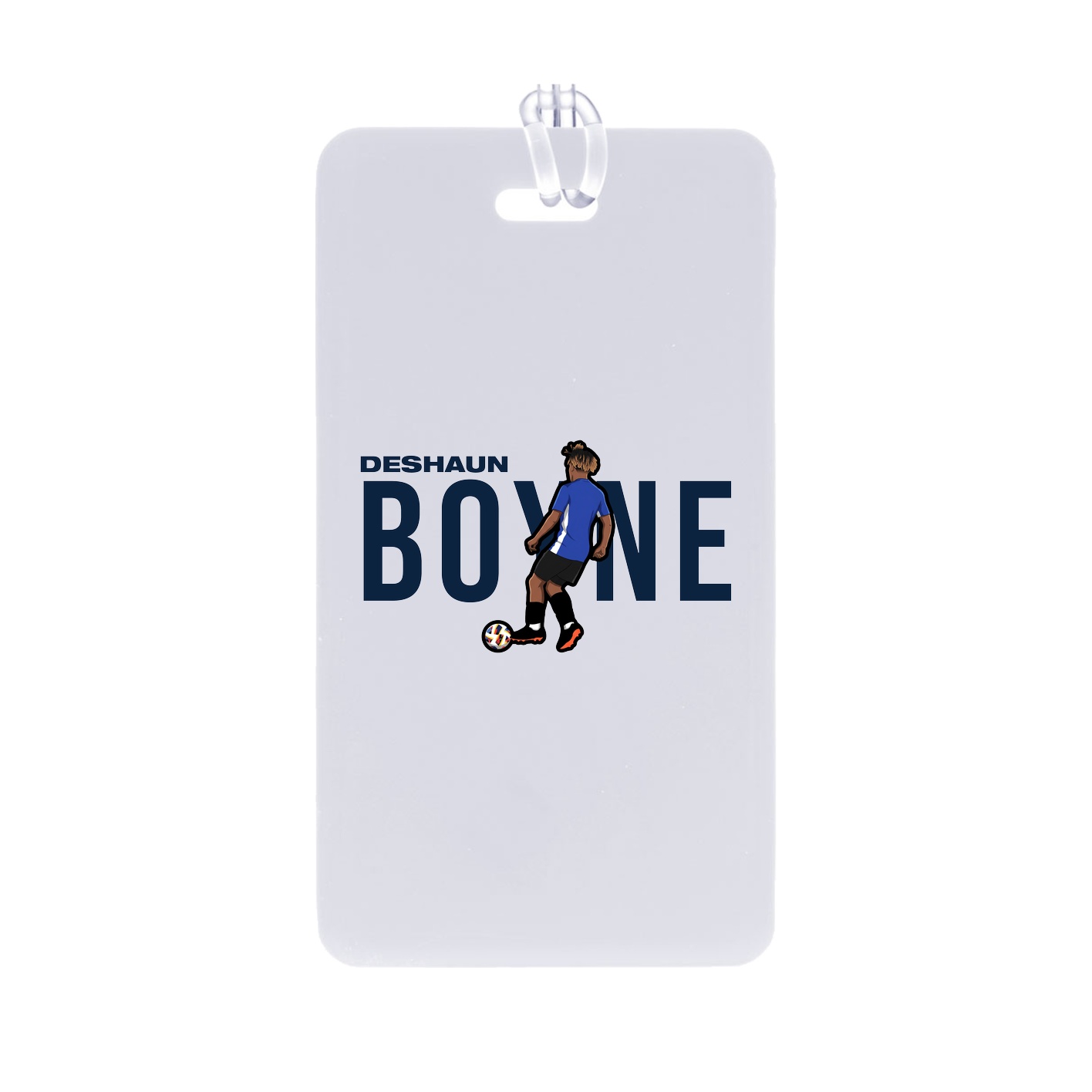 Bag Tag — Player Name in Classic