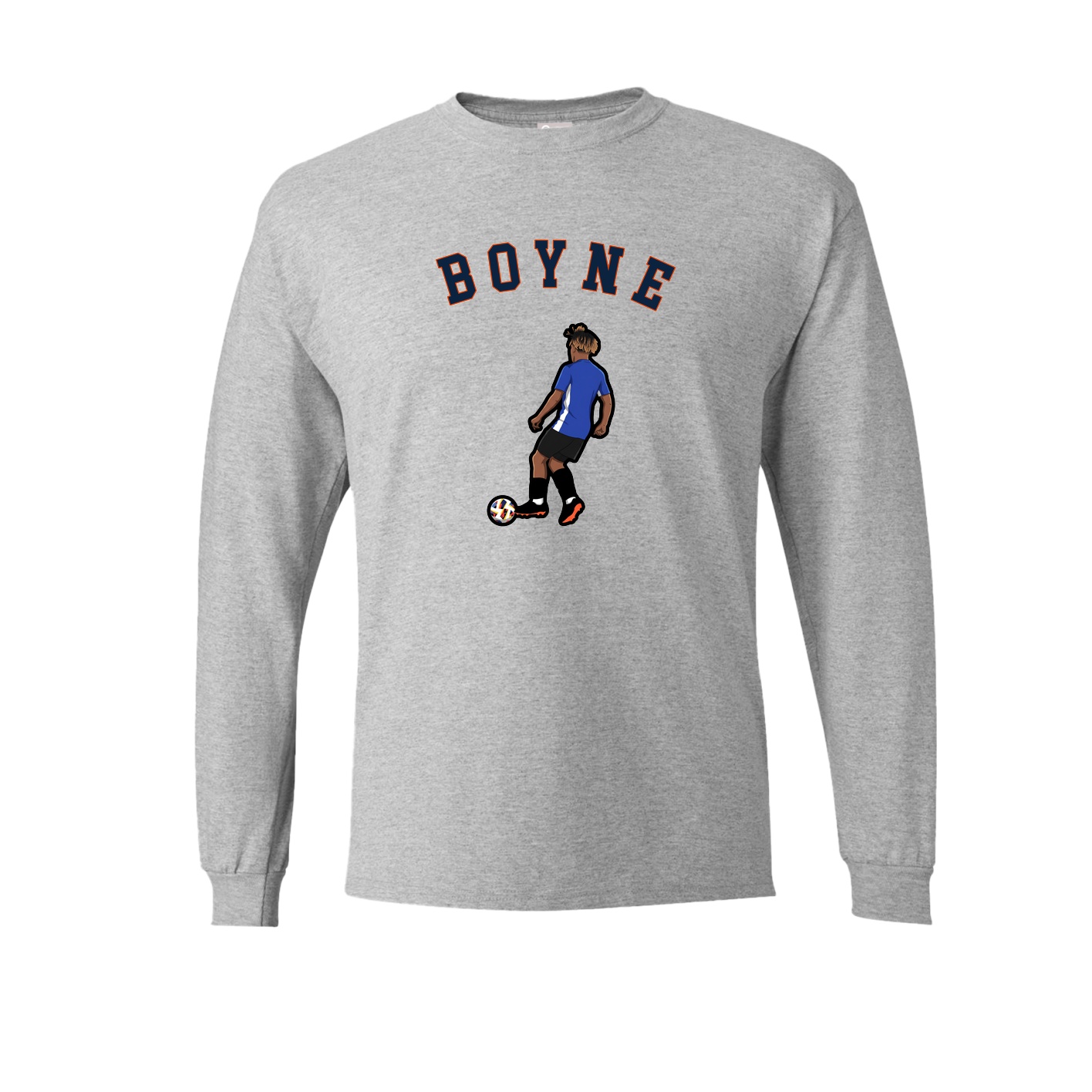 Long Sleeve Tee — Shirsey Arch in Grey