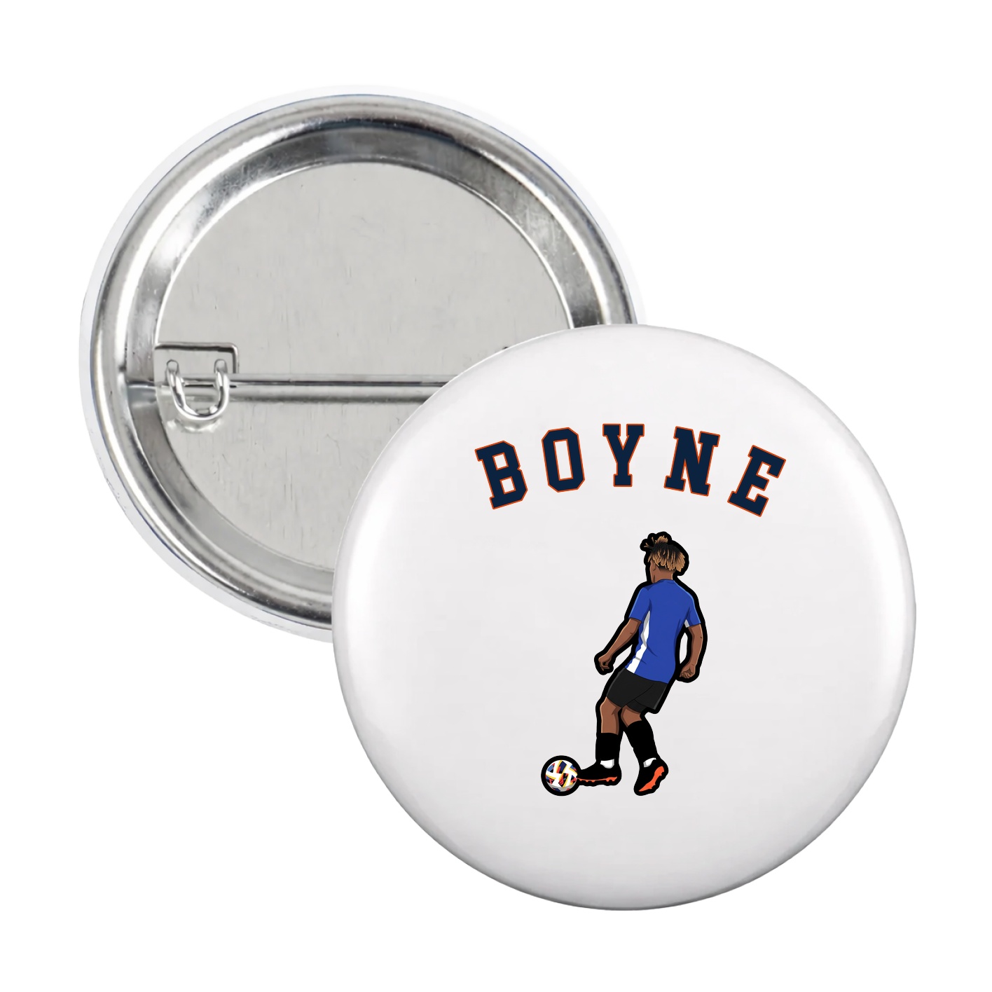 Game Day Button — Shirsey Arch in White