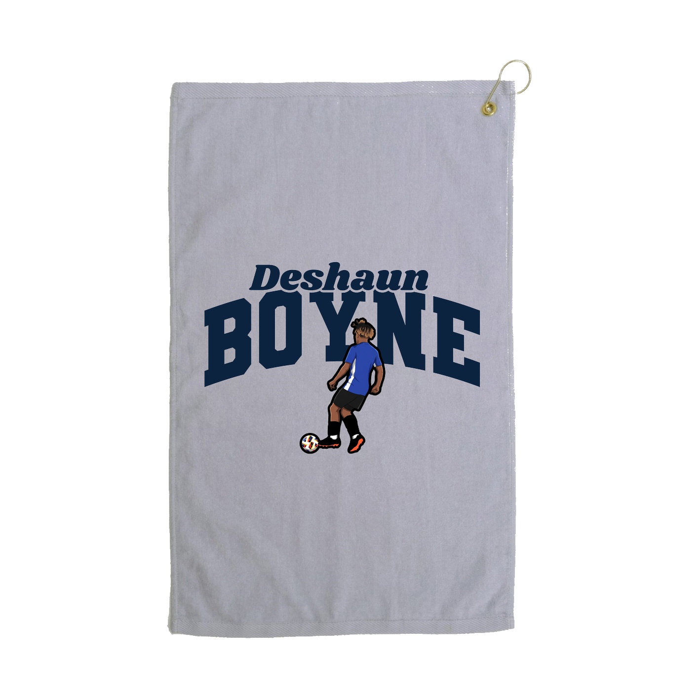 Golf Towel — Signature Arch in Grey