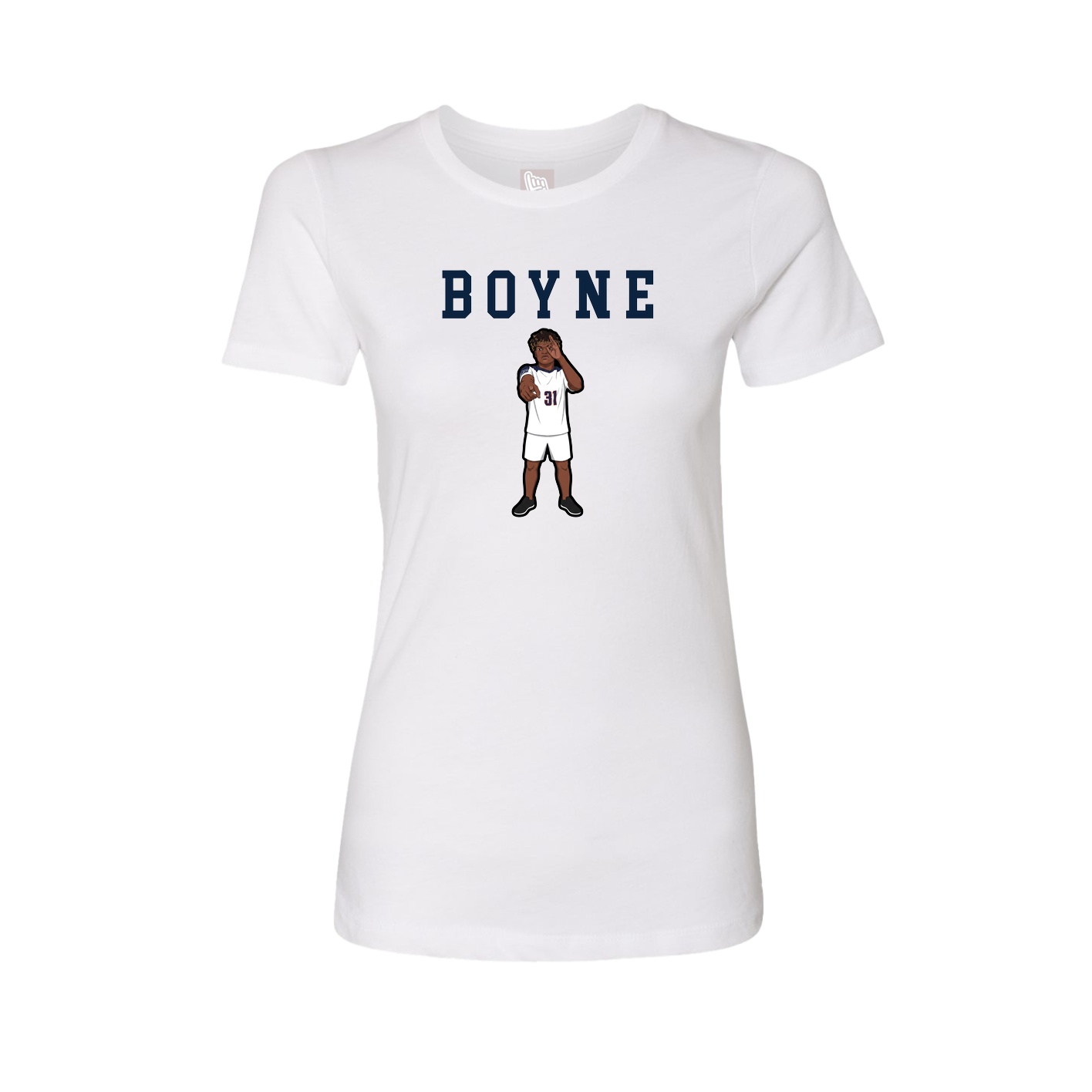 Fitted Women's Tee — Shirsey in White