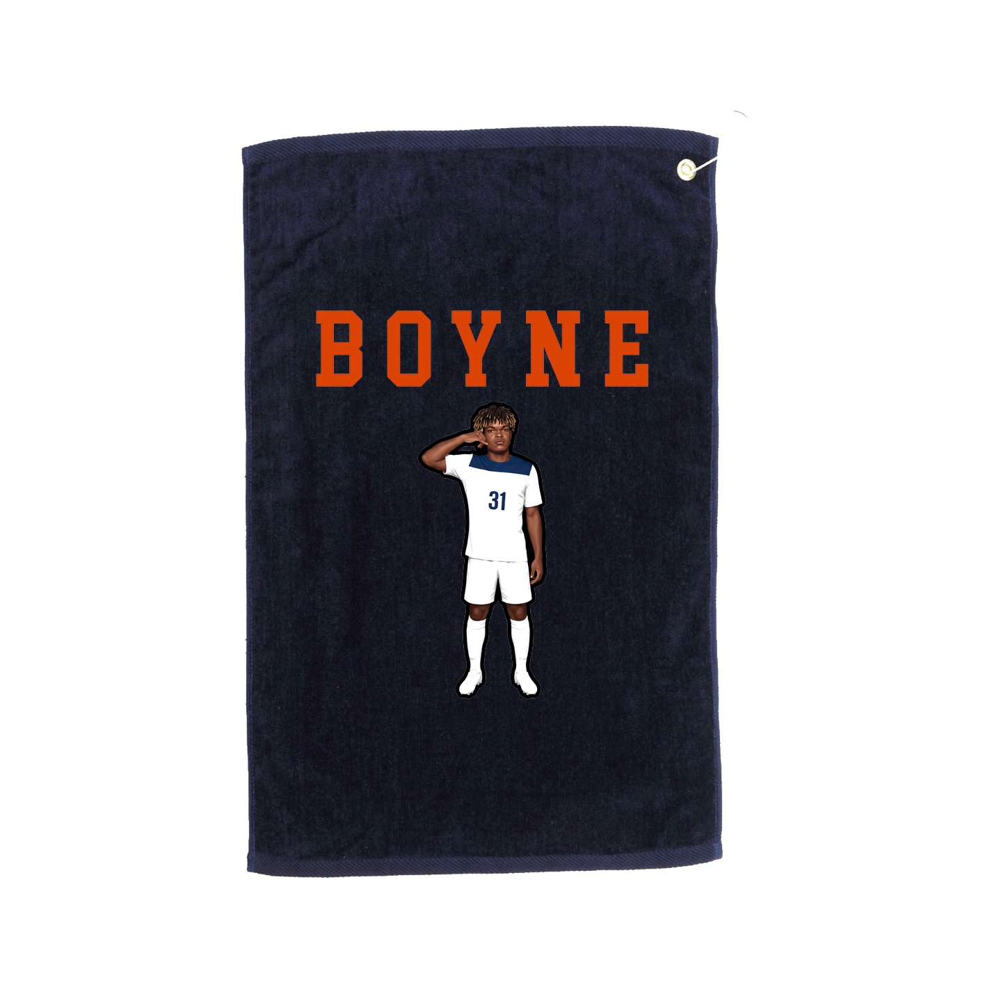 Golf Towel — Shirsey in Navy