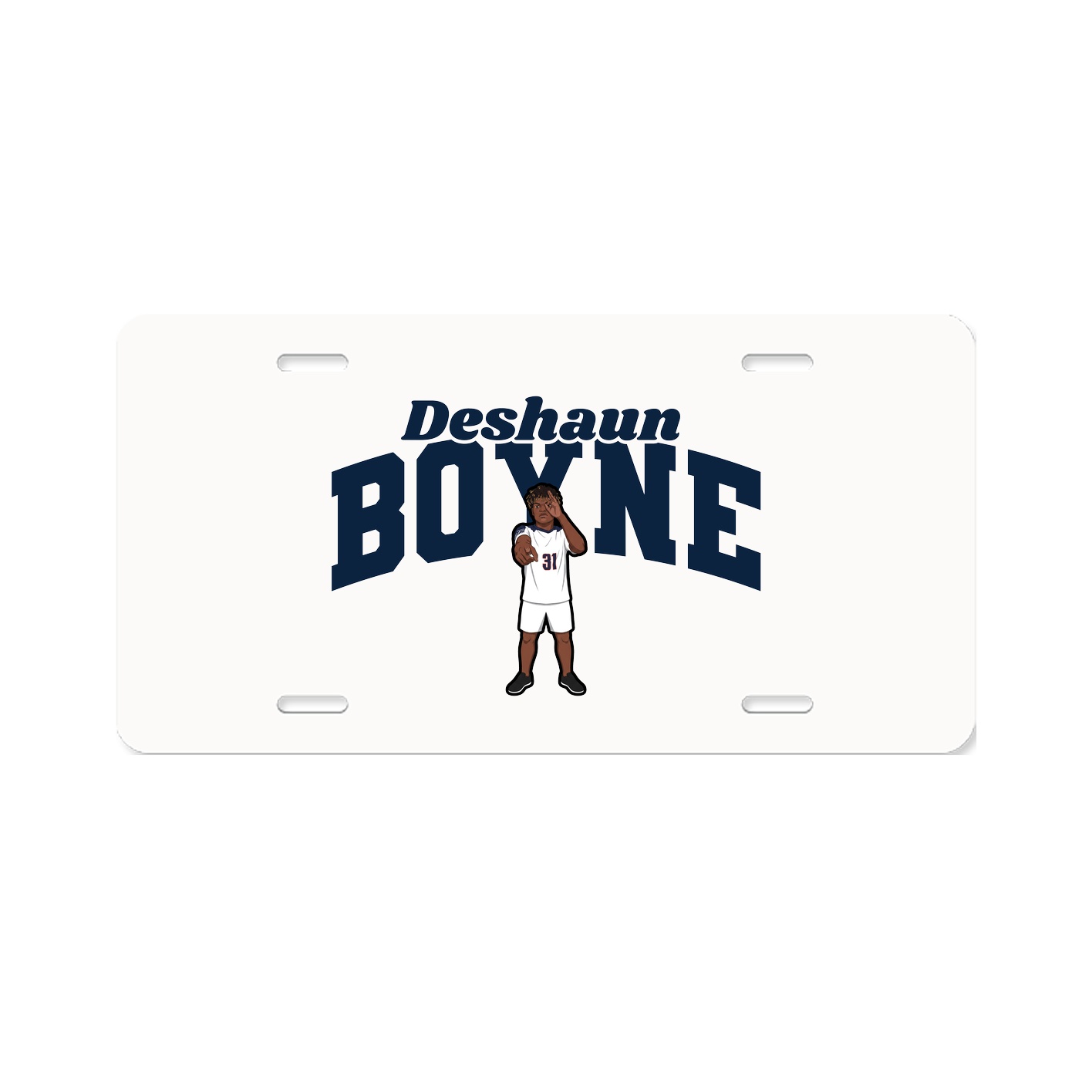 License Plate — Signature Arch in Classic