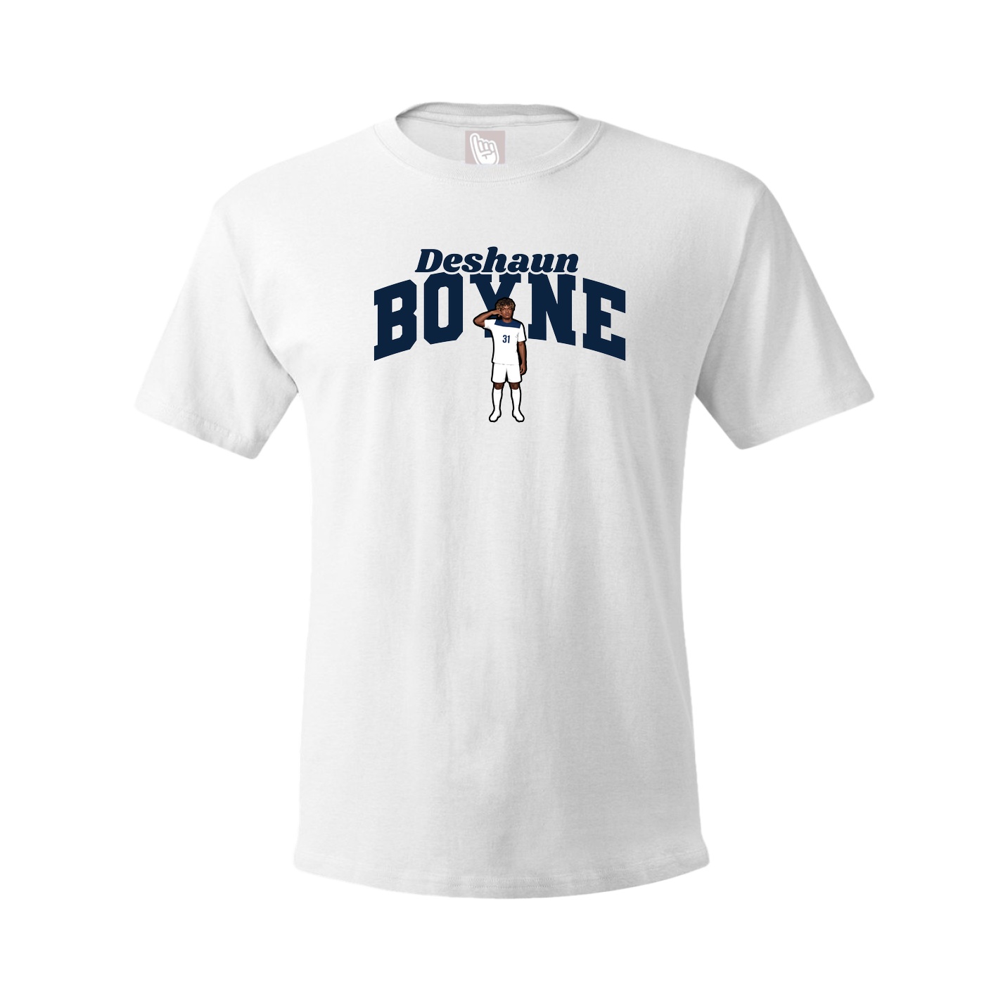 Tee — Signature Arch in White