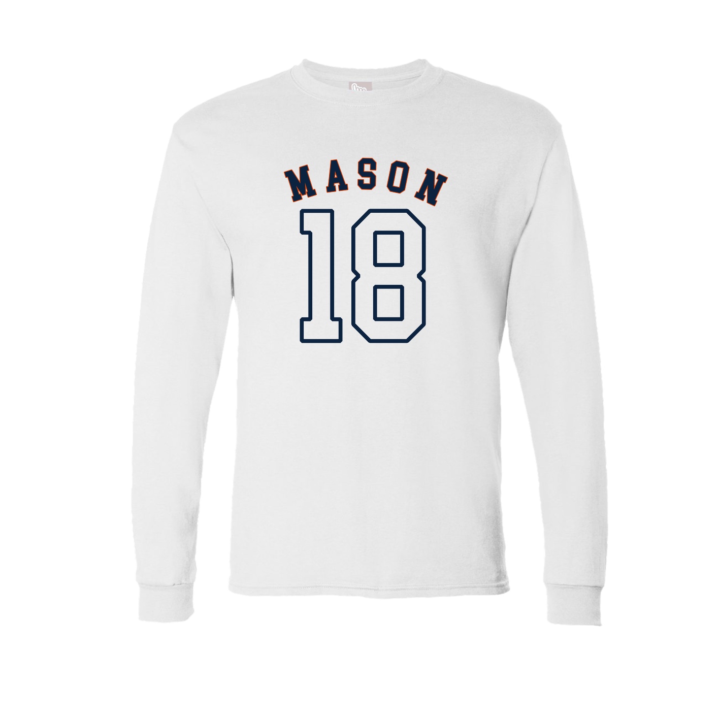 Long Sleeve Tee — Shirsey Arch in White