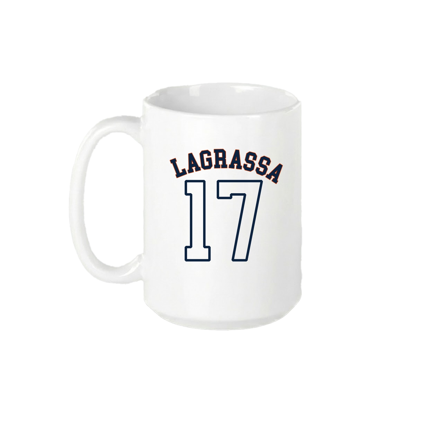 15oz Coffee Mug — Shirsey Arch in White