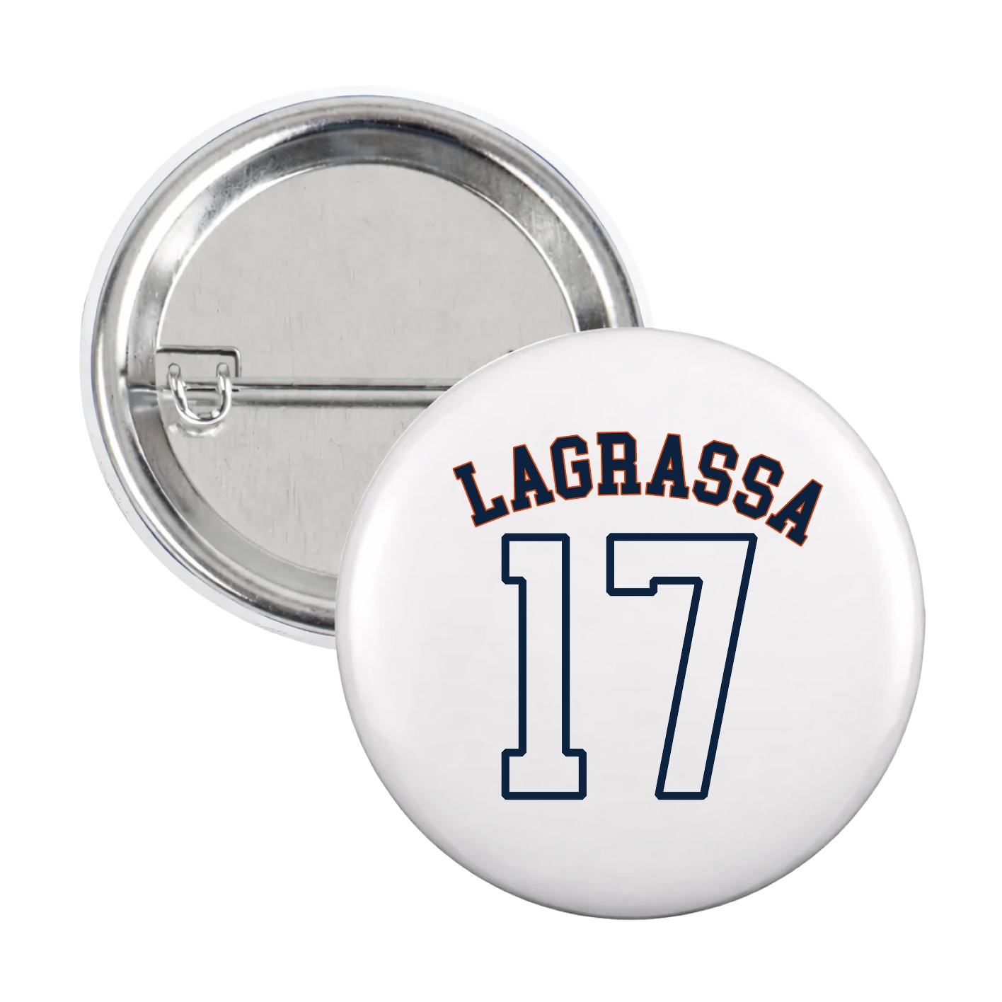 Game Day Button — Shirsey Arch in White