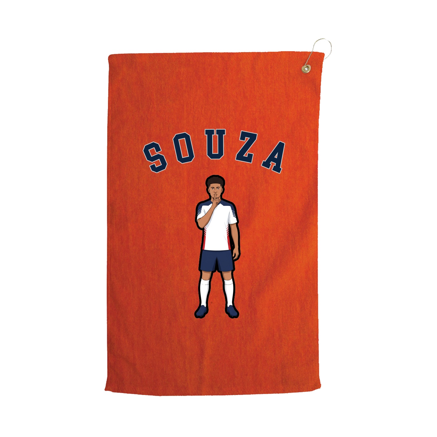 Golf Towel — Shirsey Arch in Orange