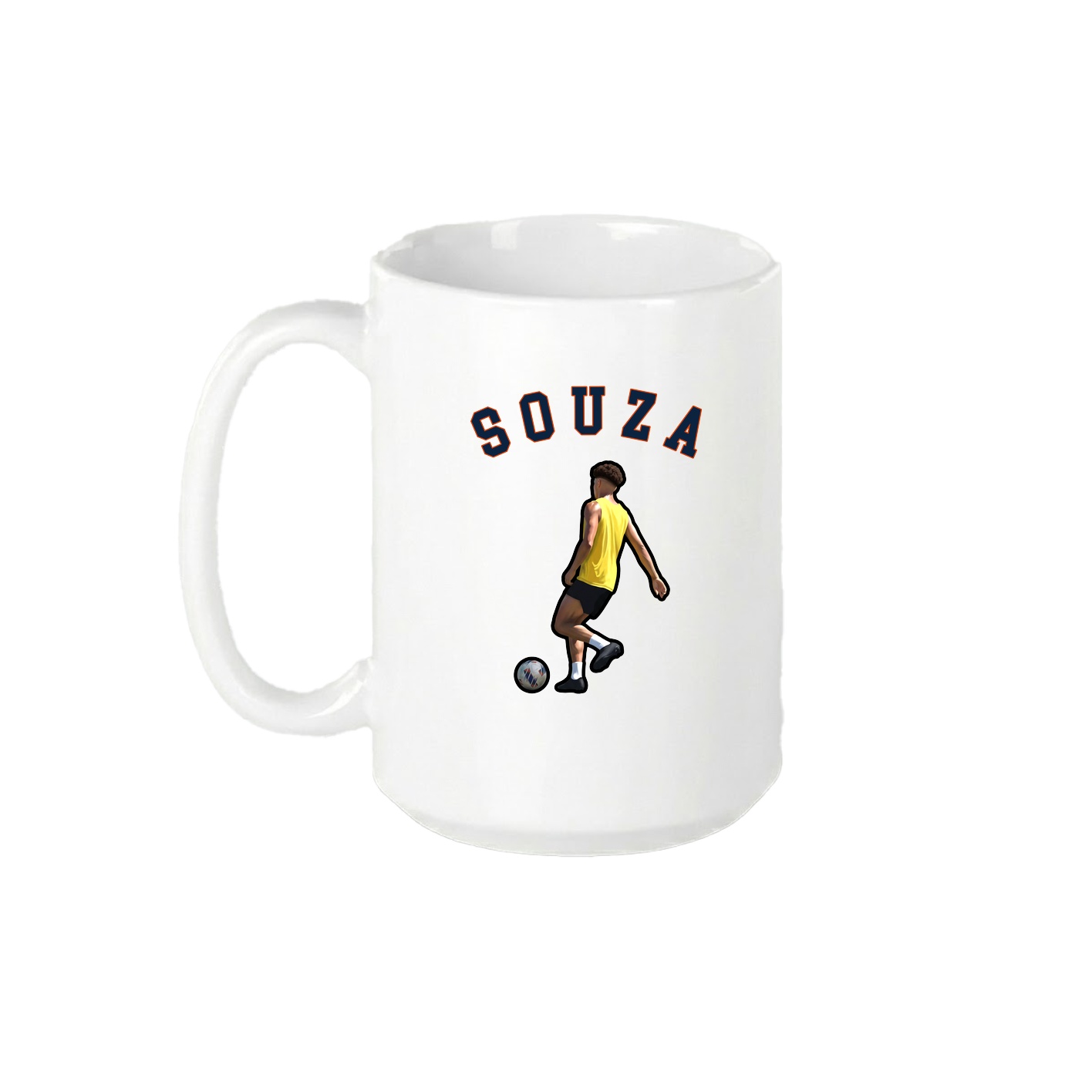 15oz Coffee Mug — Shirsey Arch in White