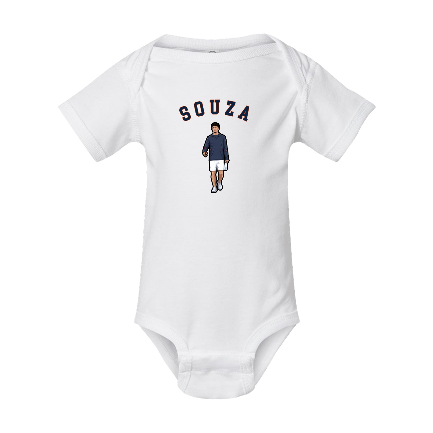 Baby Onesie — Shirsey Arch in White