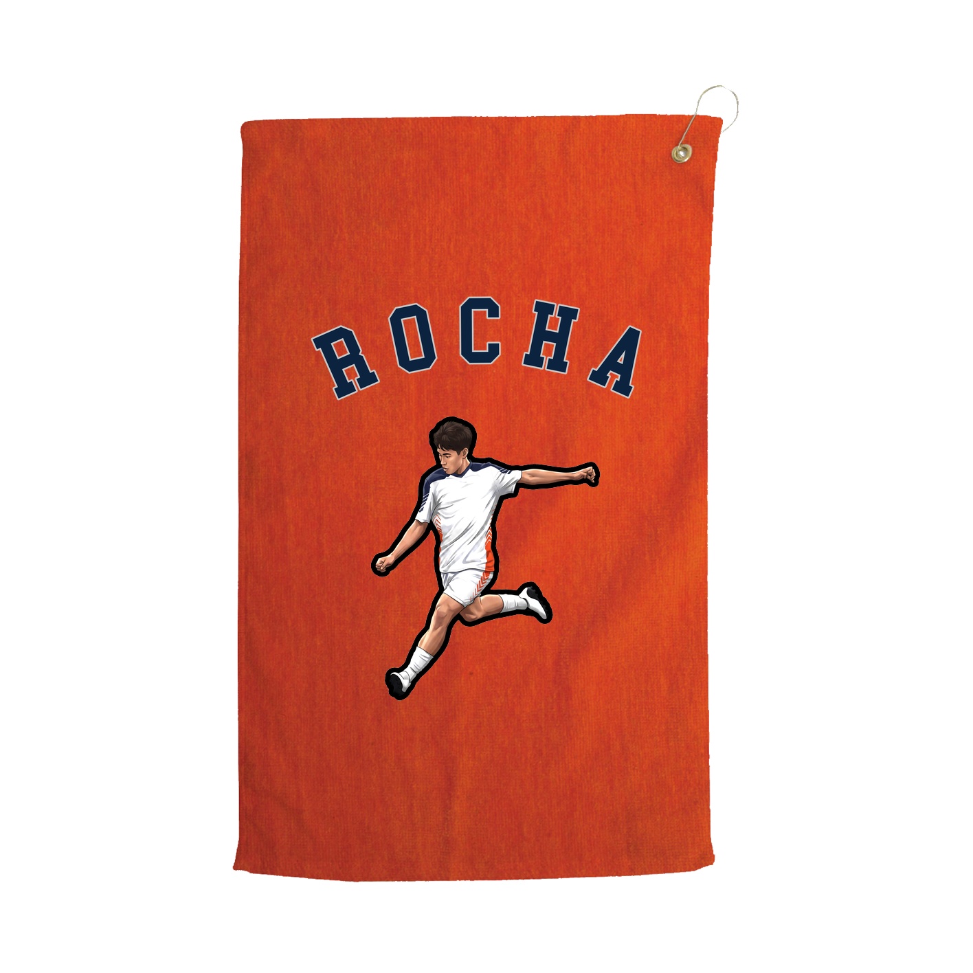 Golf Towel — Shirsey Arch in Orange