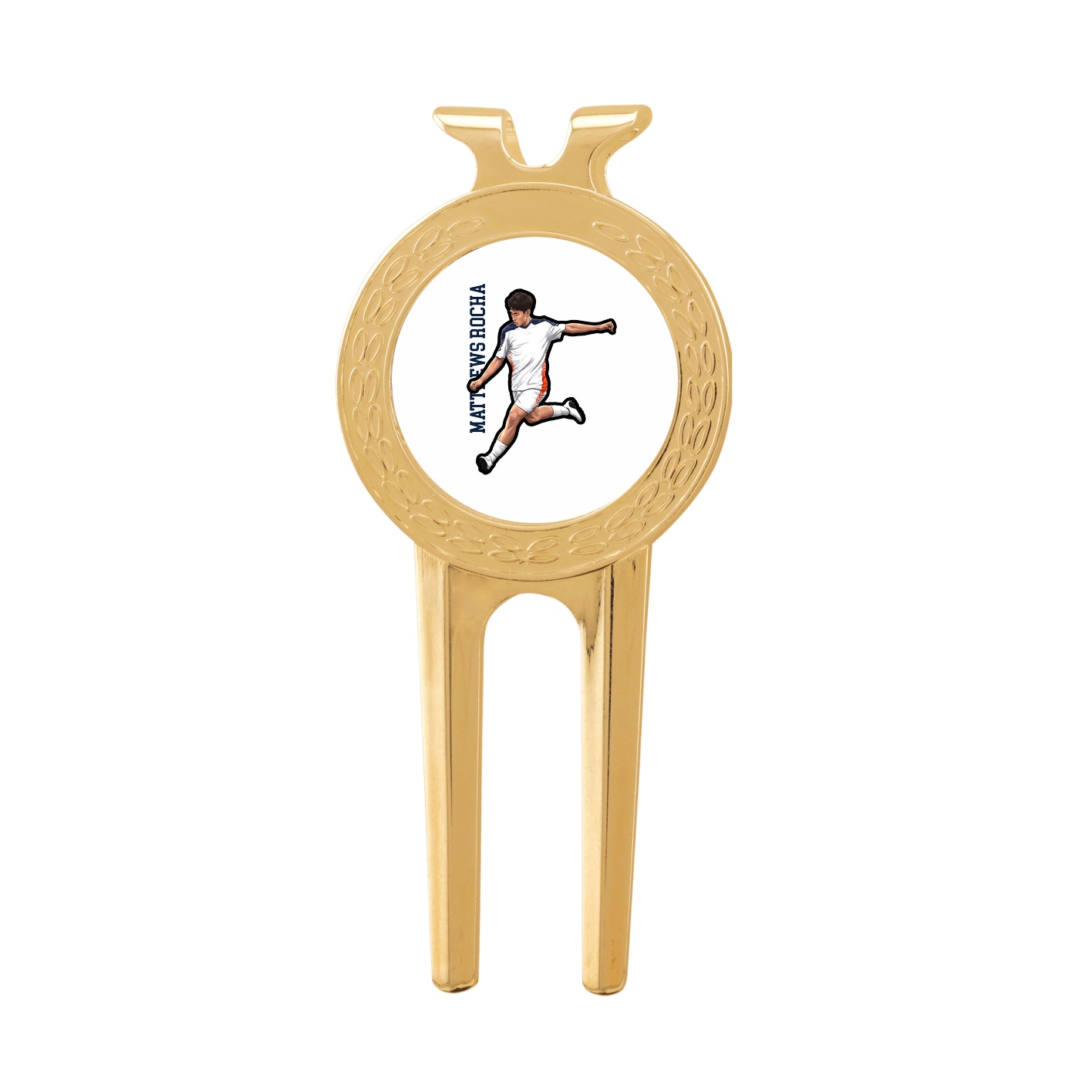 Divot Tool with Ball Marker — Name Vertical in Classic