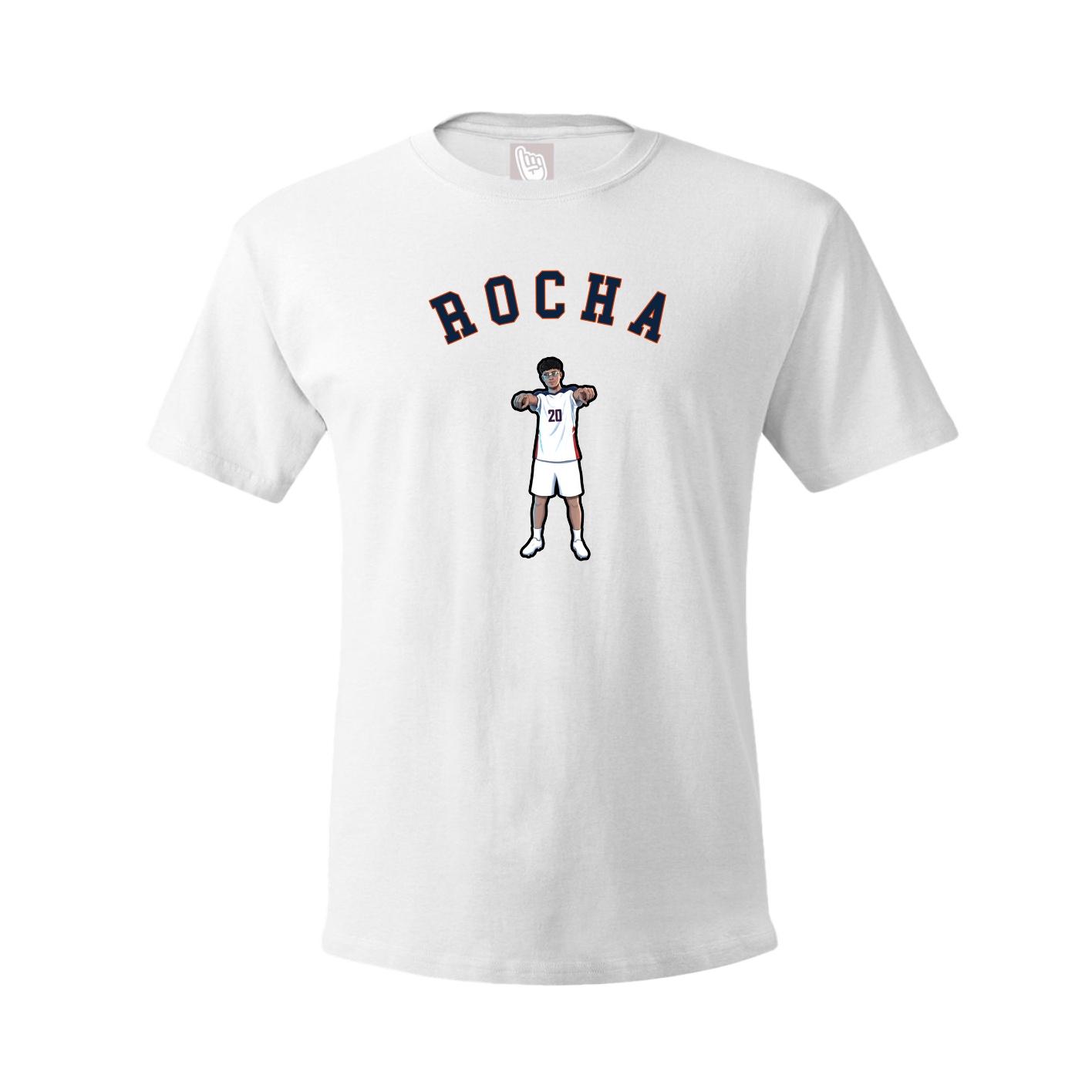 Youth Tee — Shirsey Arch in White