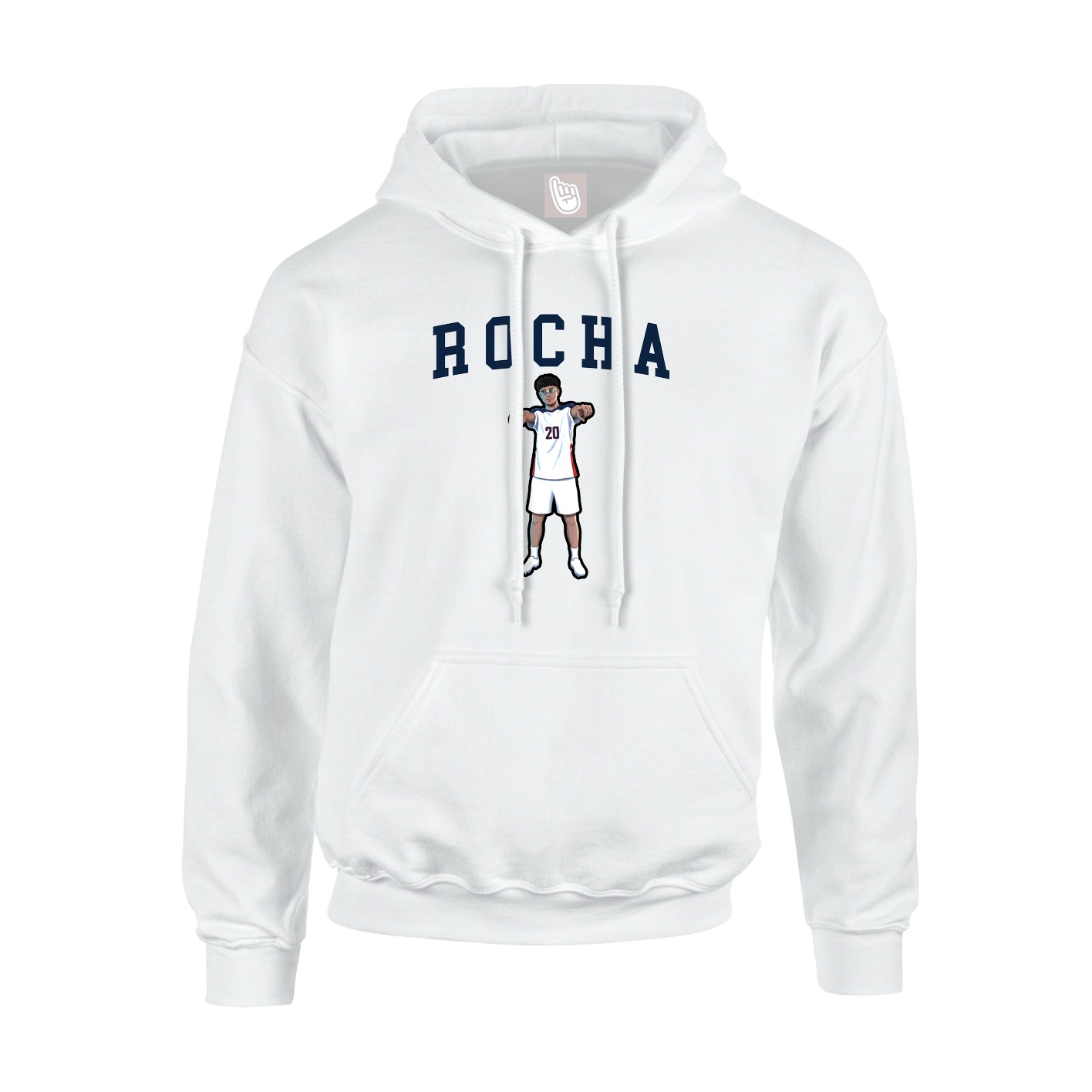 Youth Hoodie — Shirsey in White