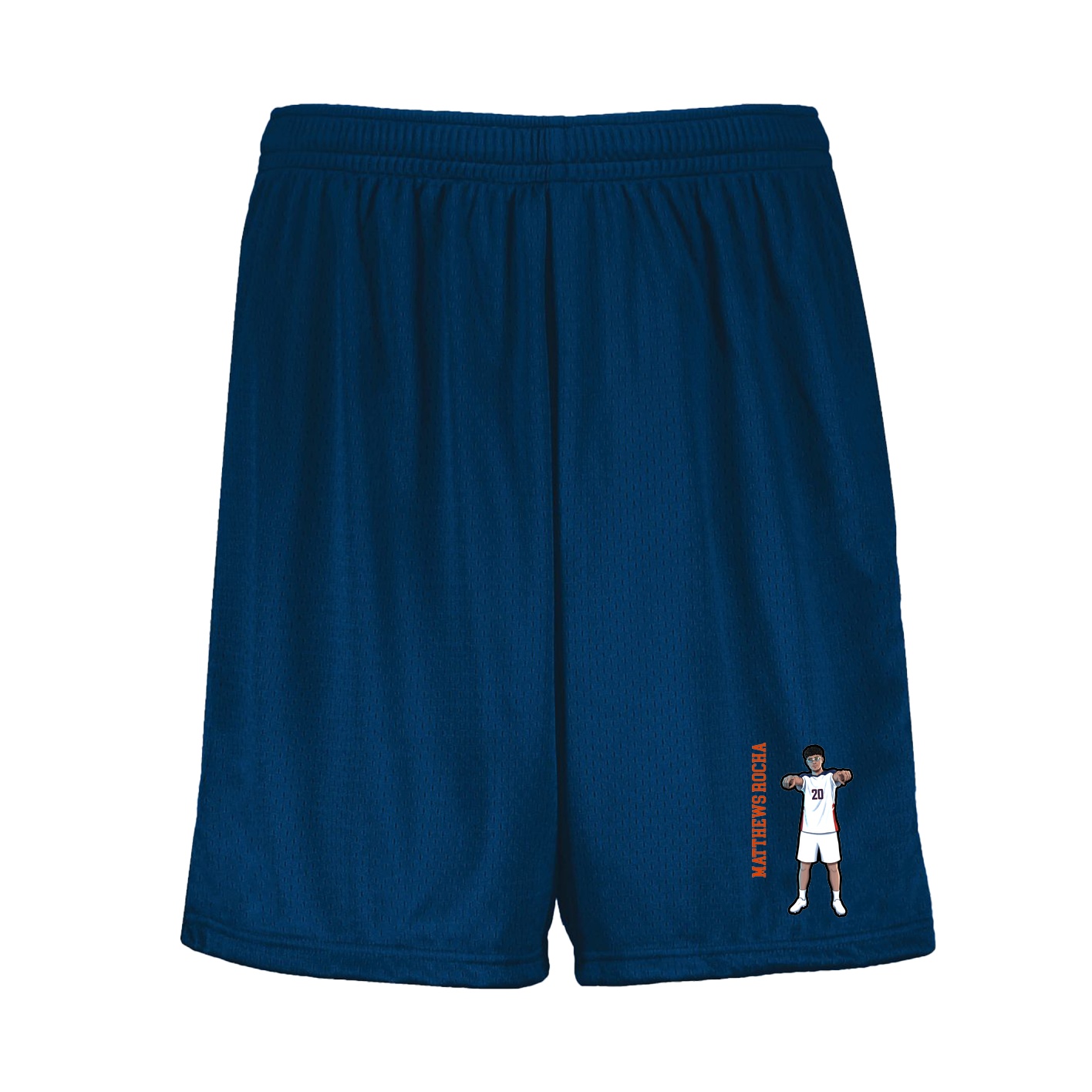 Shorts — Name Vertical in Navy